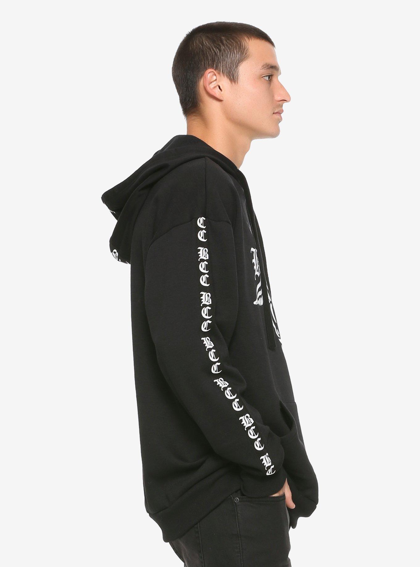 BlackCraft Baphomet BBC Hoodie, BLACK, alternate