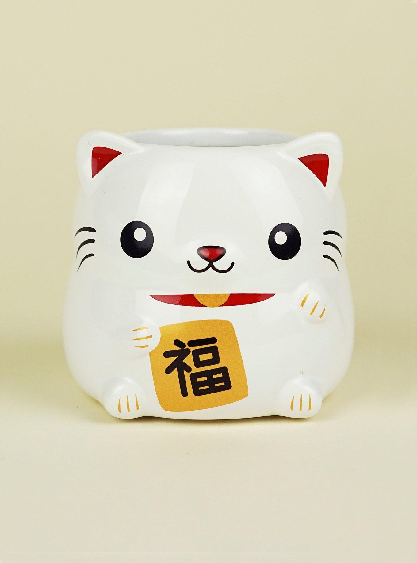 Smoko Lucky Cat Niko Planter, , alternate
