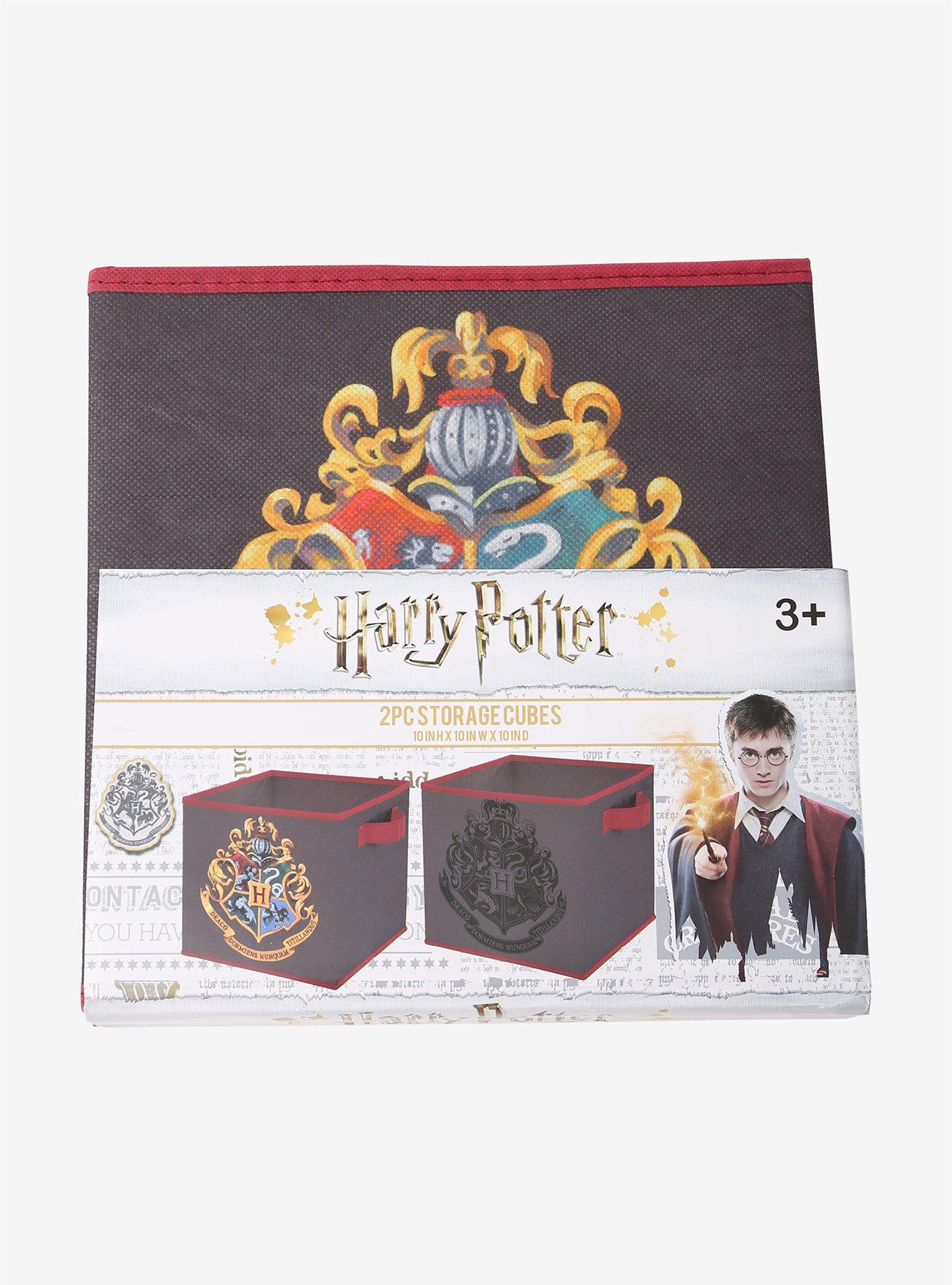 Harry Potter Hogwarts Crest Storage Bin 2 Pack, , alternate