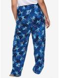 Disney Lilo & Stitch Jungle Stitch Girls Pajama Pants Plus Size, BLUE, alternate