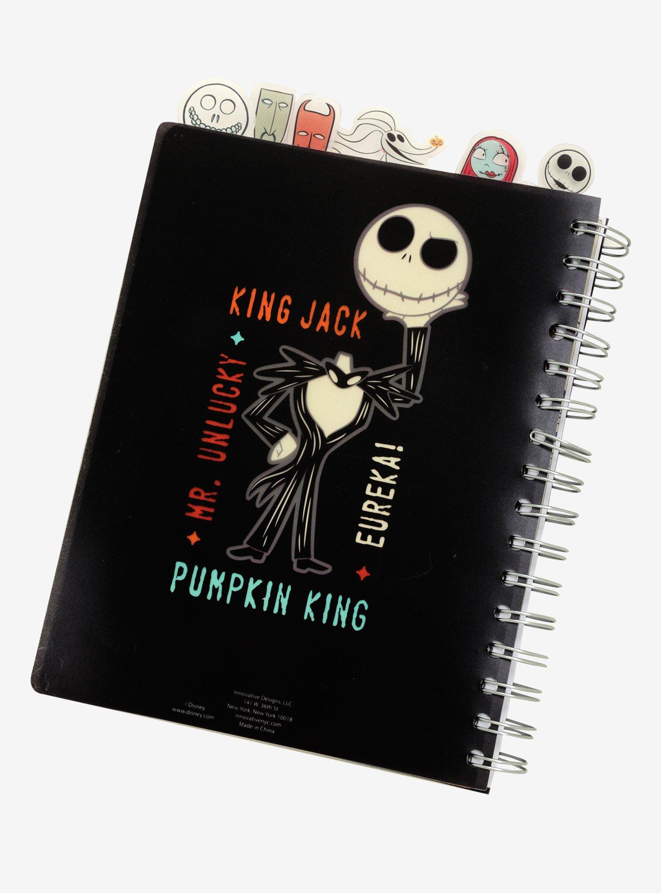 The Nightmare Before Christmas Master Of Fright With Tabs Journal, , alternate