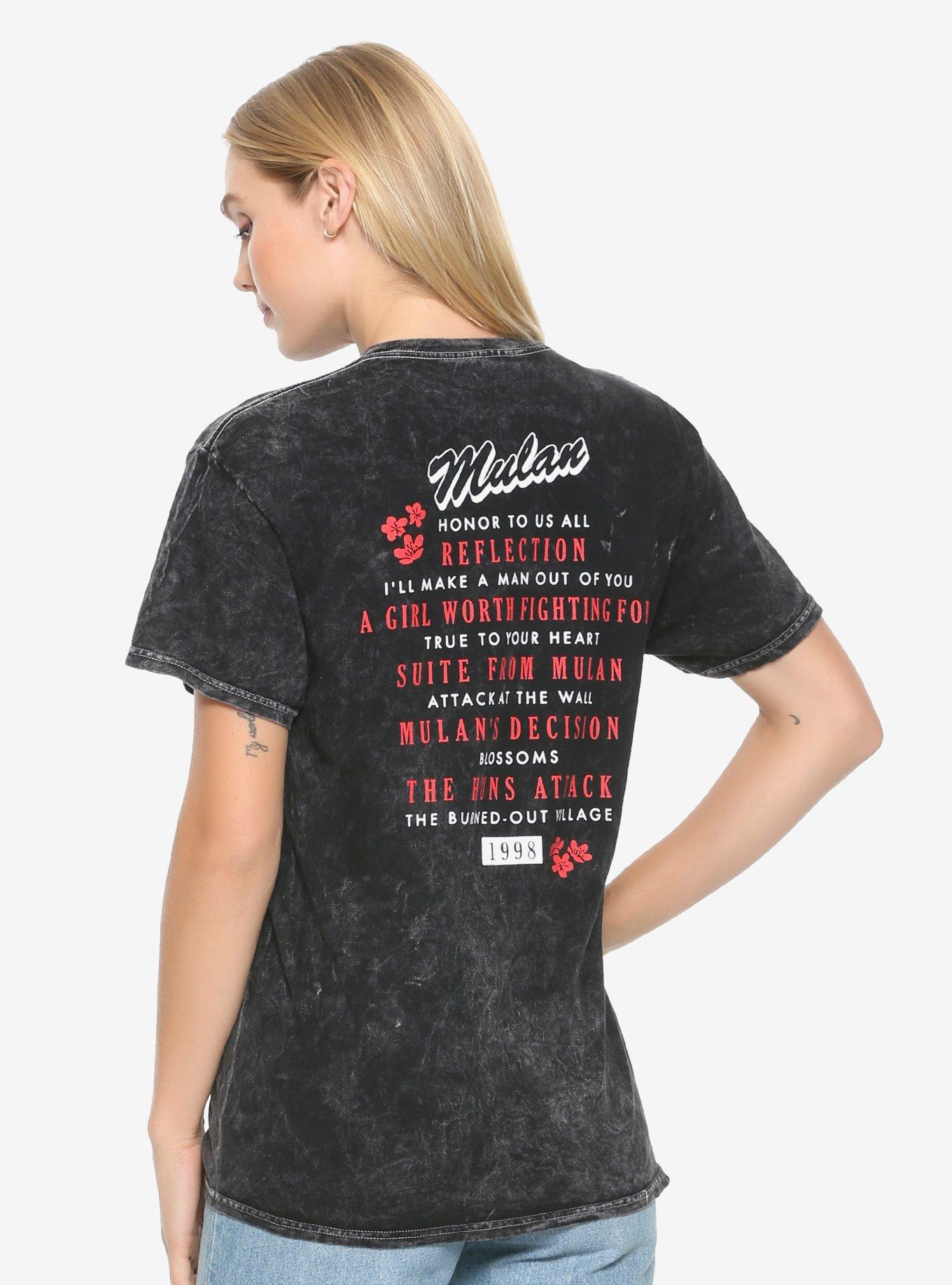 Disney Mulan Honor Tour Womens Tee - BoxLunch Exclusive, , alternate