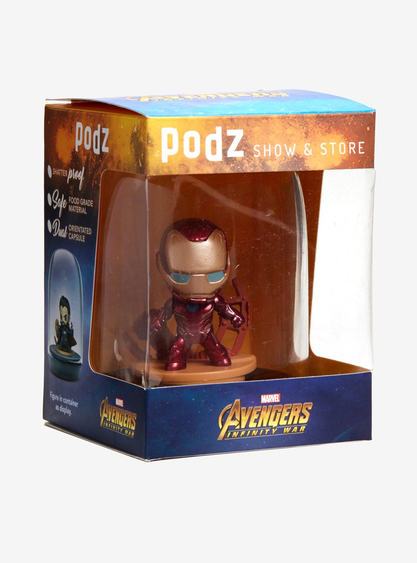 Marvel Avengers: Infinity War Iron Man Podz Figure, , alternate