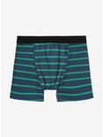Harry Potter Slytherin Striped Boxer Briefs - BoxLunch Exclusive, , alternate