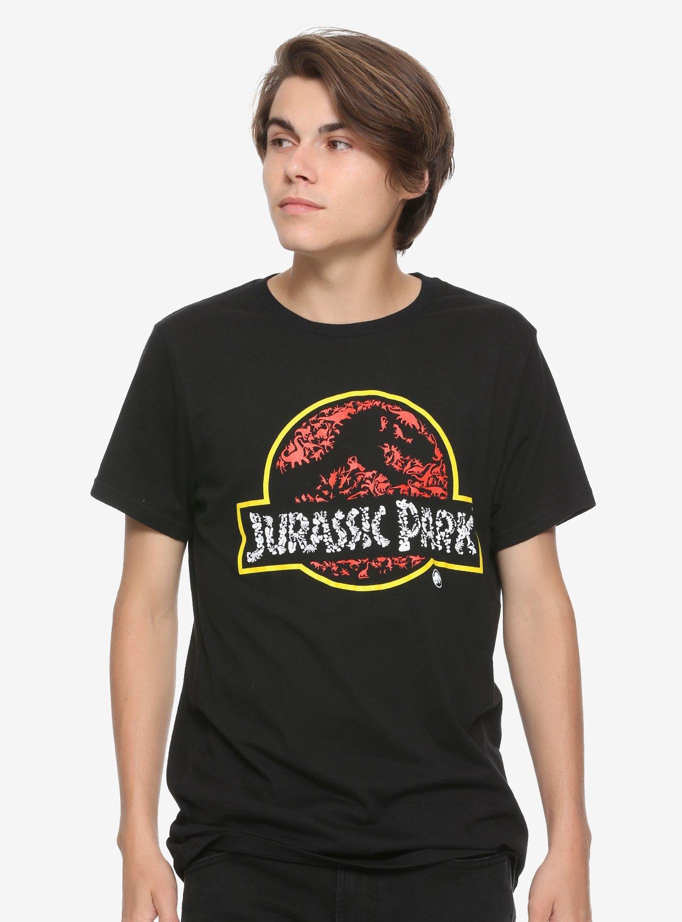 Jurassic Park Before & After T-Shirt Hot Topic Exclusive, , alternate