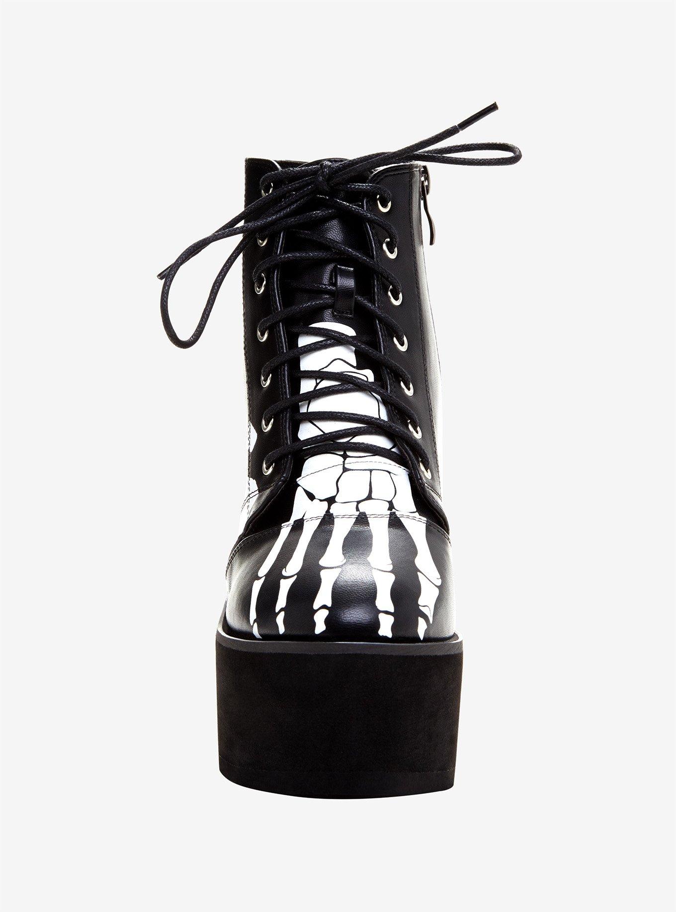 Skeleton Platform Boots, , alternate