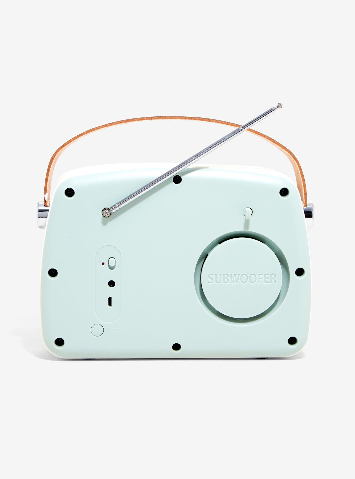 Green Vintage Wireless Radio Speaker, , alternate