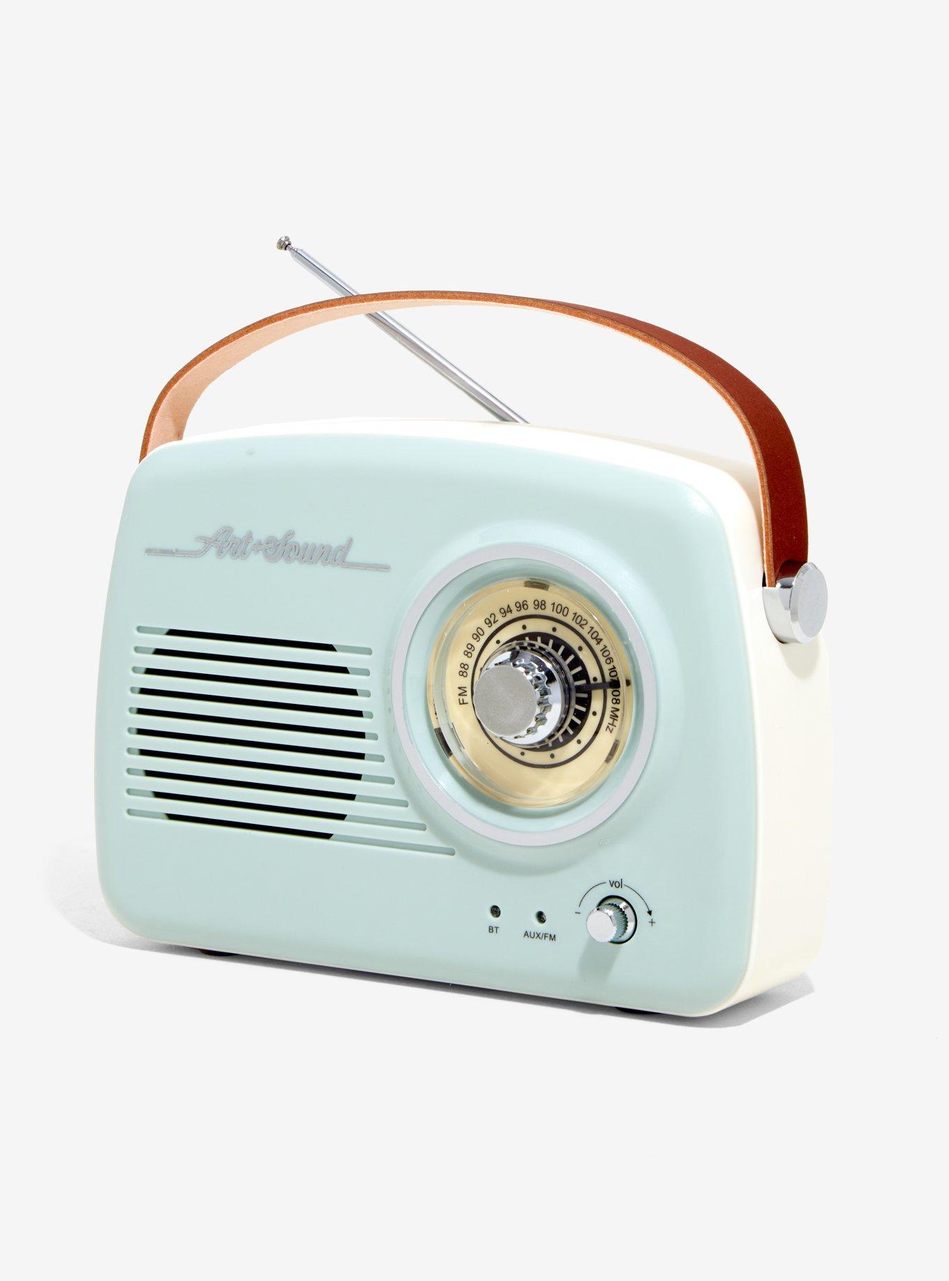 Green Vintage Wireless Radio Speaker, , alternate