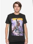 Marvel Ant-Man And The Wasp Poster T-Shirt Hot Topic Exclusive, BLACK, alternate