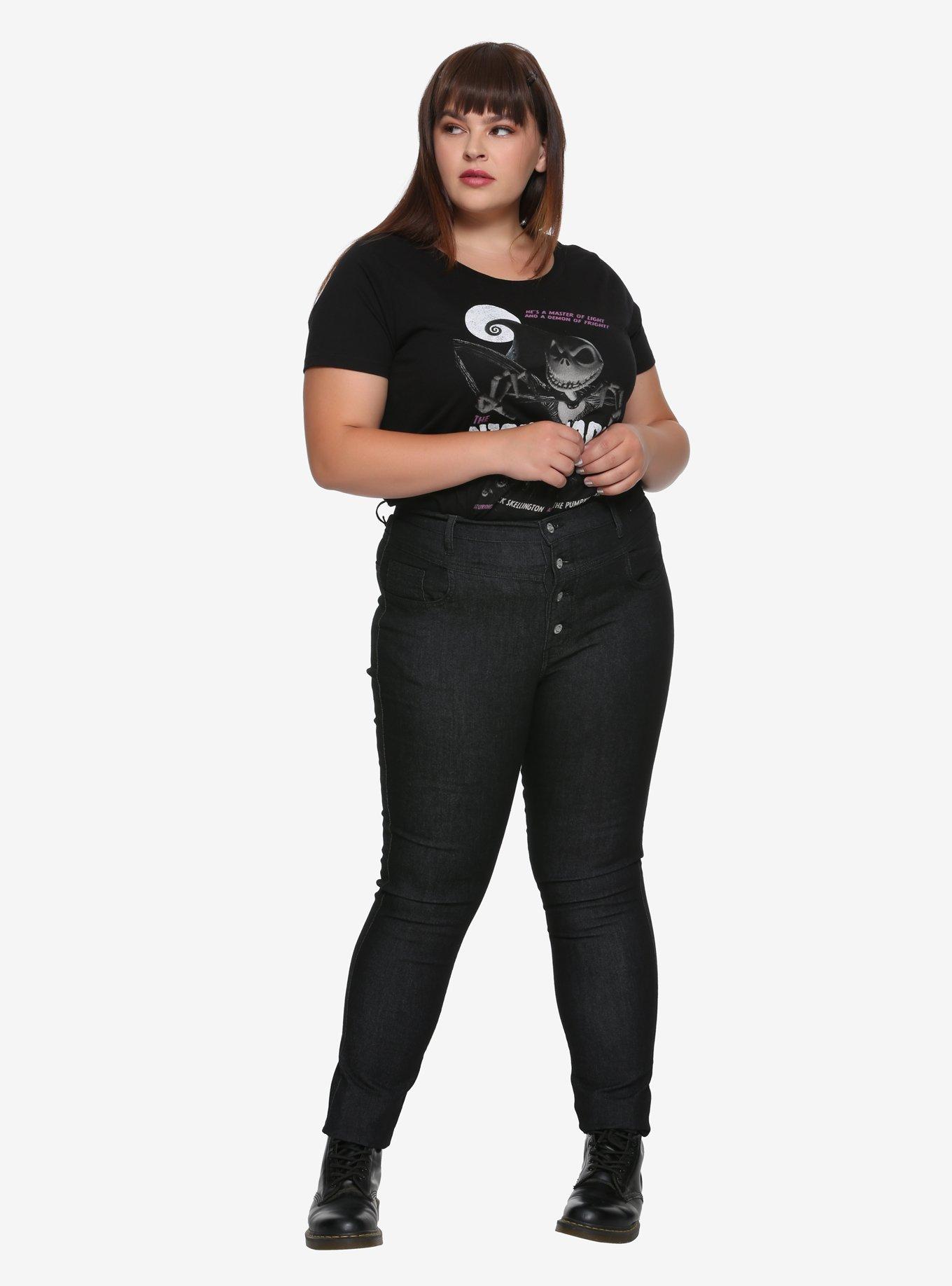 Judy Blue Black High-Waisted Skinny Jeans Plus Size, BLACK, alternate