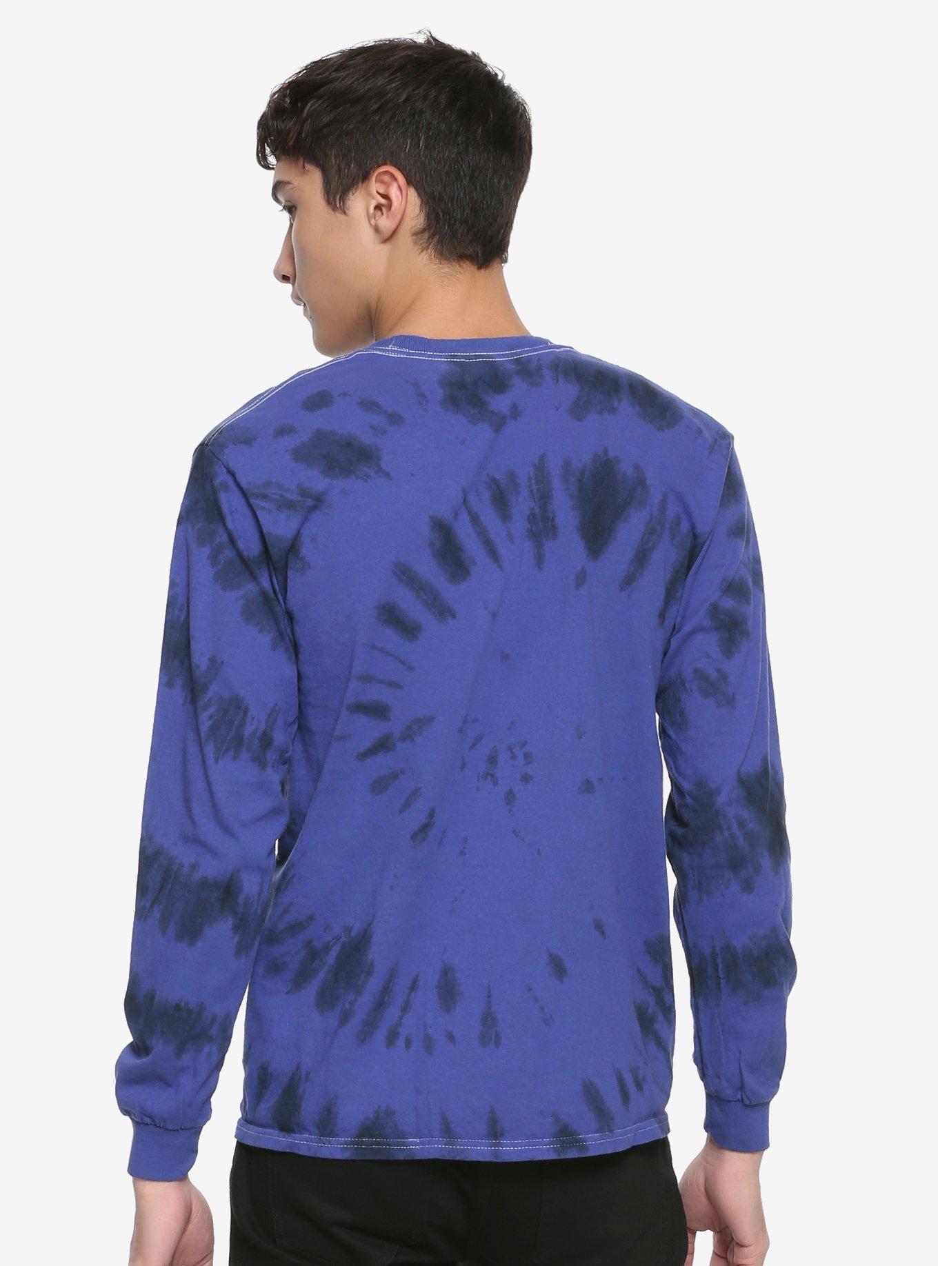 Prince Logo Purple Tie Dye Long-Sleeve T-Shirt, , alternate