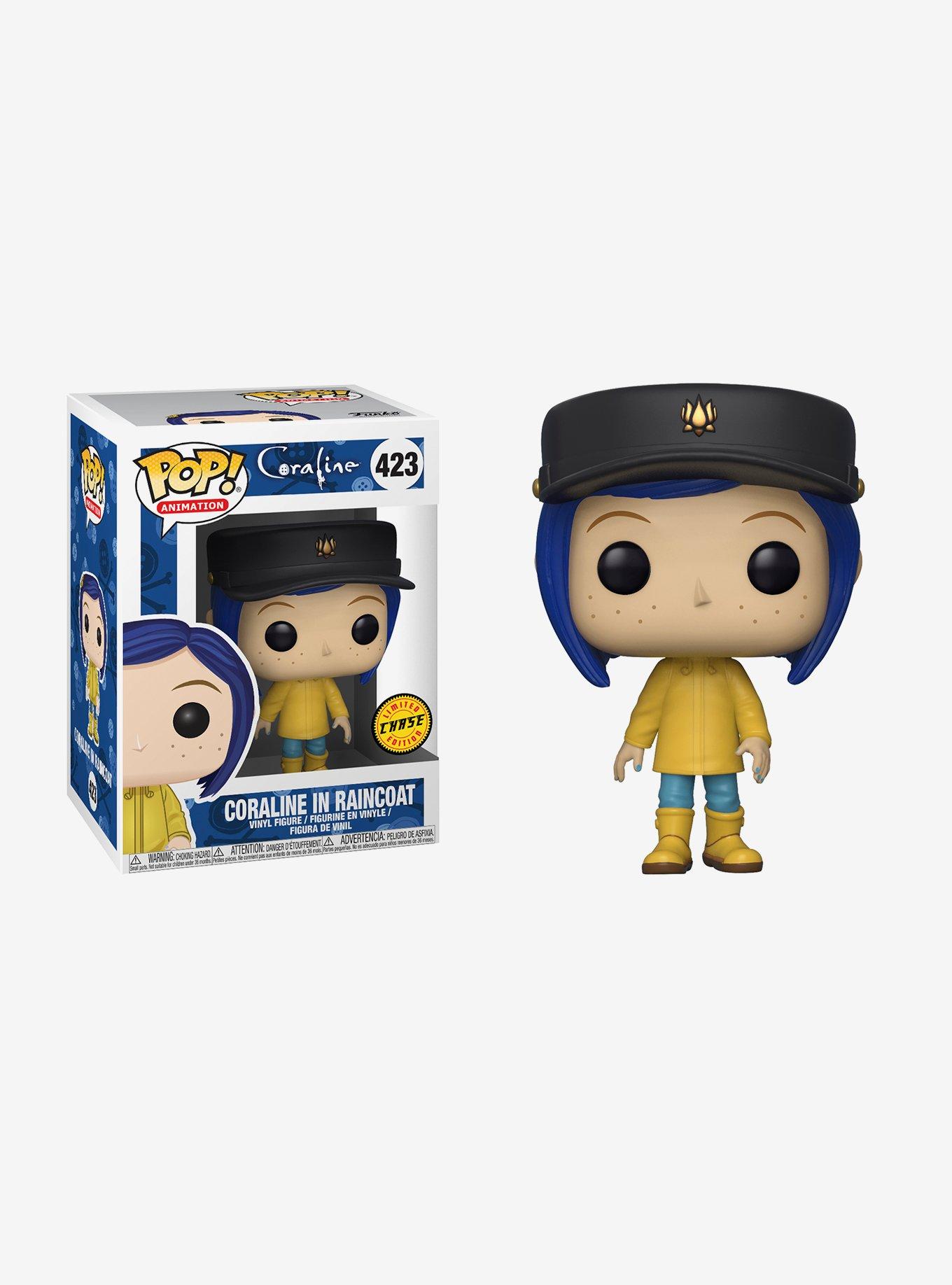 Funko Coraline Pop! Animation Coraline In Raincoat Vinyl Figure, , alternate