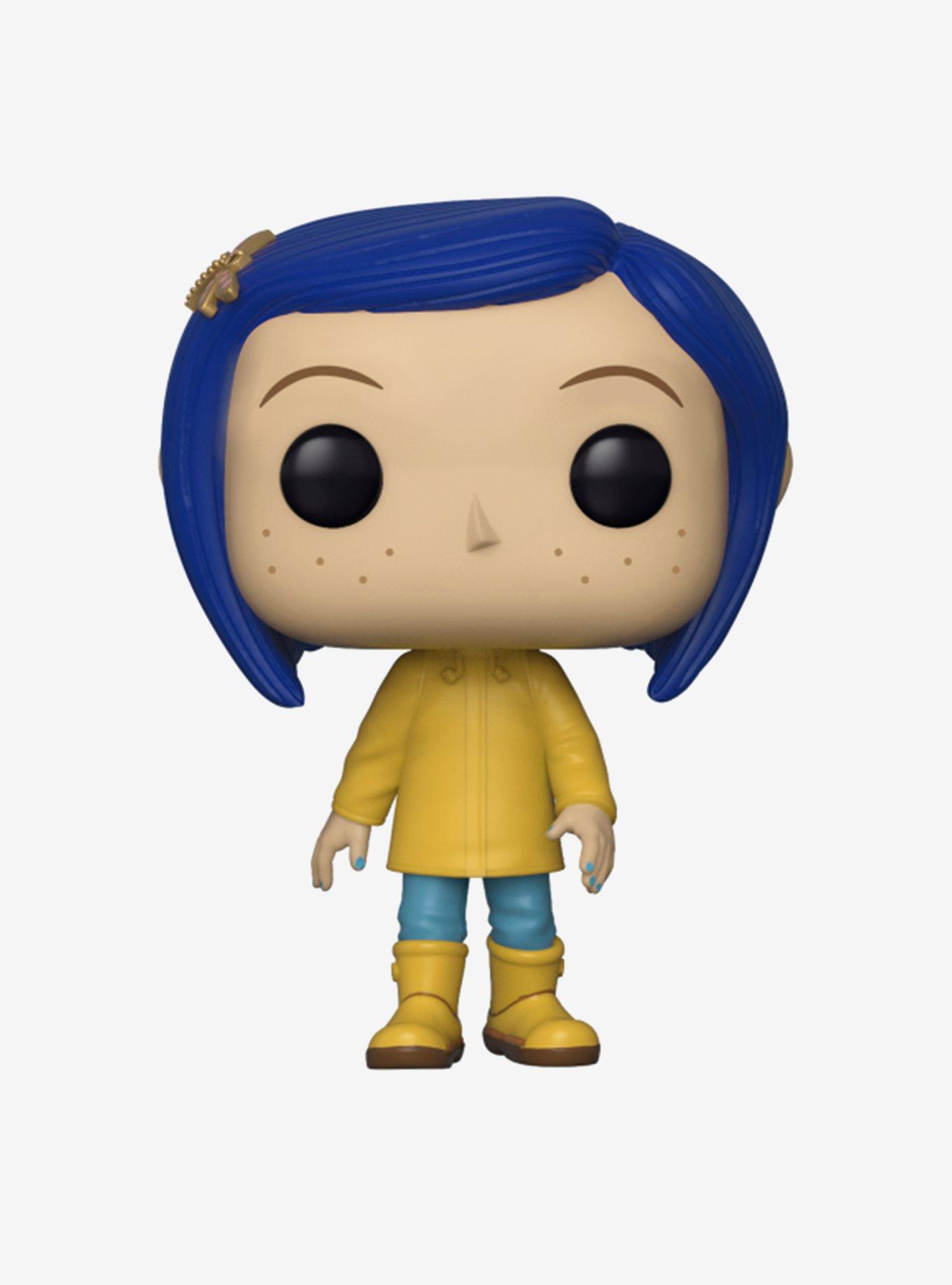 Funko Coraline Pop! Animation Coraline In Raincoat Vinyl Figure, , alternate