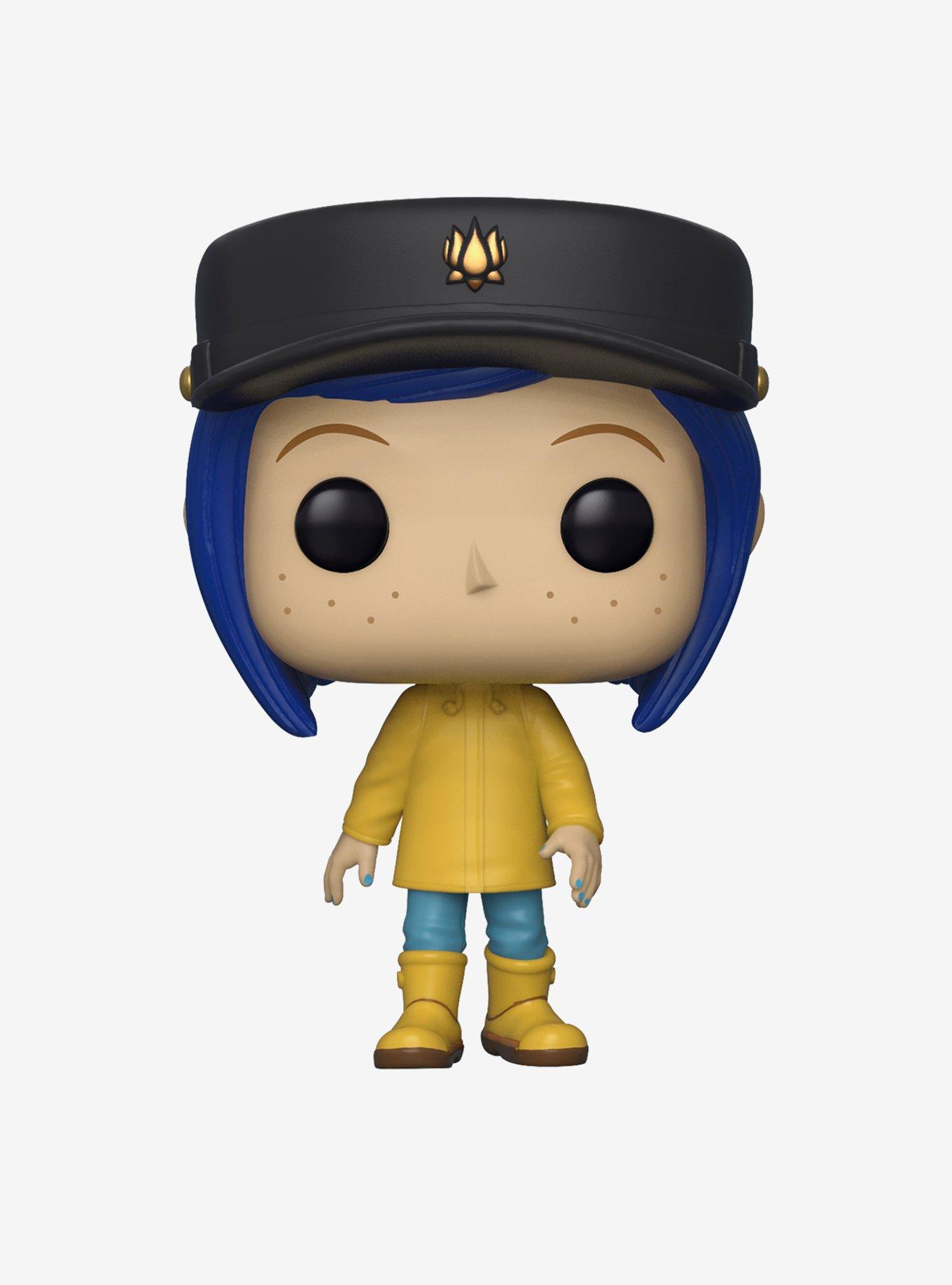 Funko Coraline Pop! Animation Coraline In Raincoat Vinyl Figure, , alternate