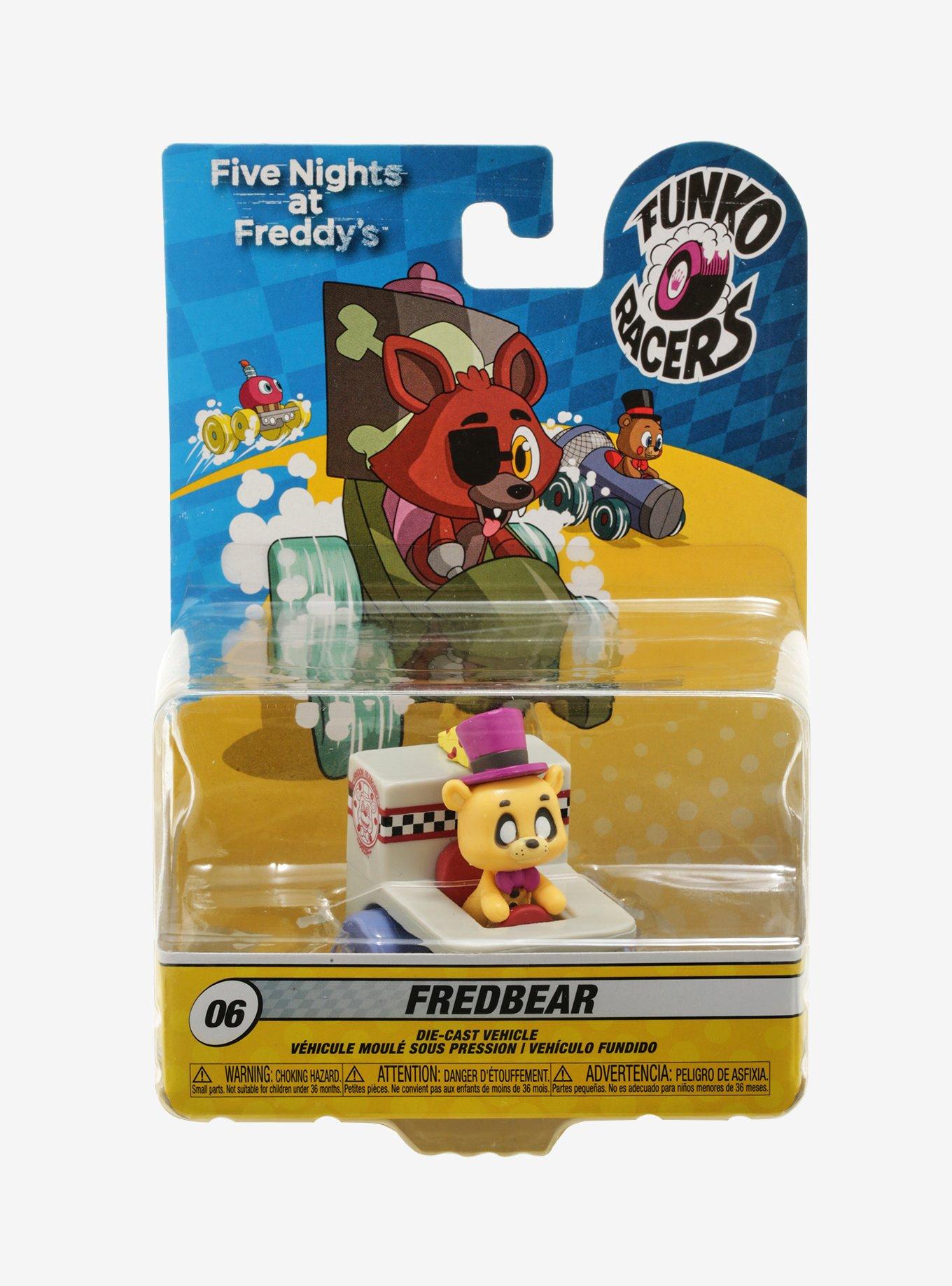 Five Nights Freddy's Funko Racers Fnaf Fredbear #06 Diecast Vehicle Kids  Toy New
