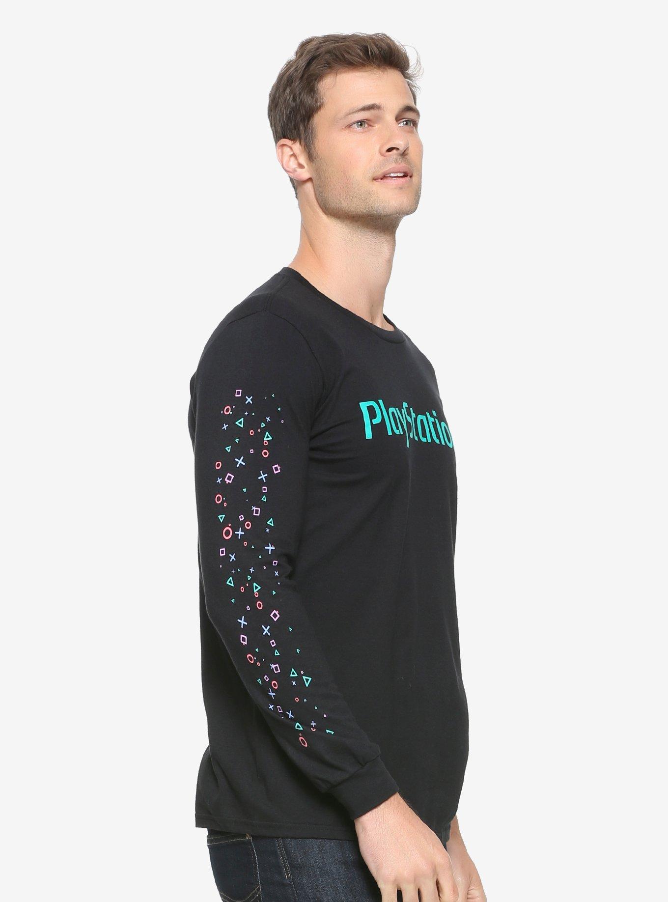 Playstation Buttons Long Sleeve T-Shirt, , alternate