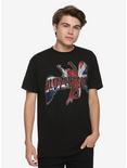 Led Zeppelin Icarus Flag T-Shirt, BLACK, alternate