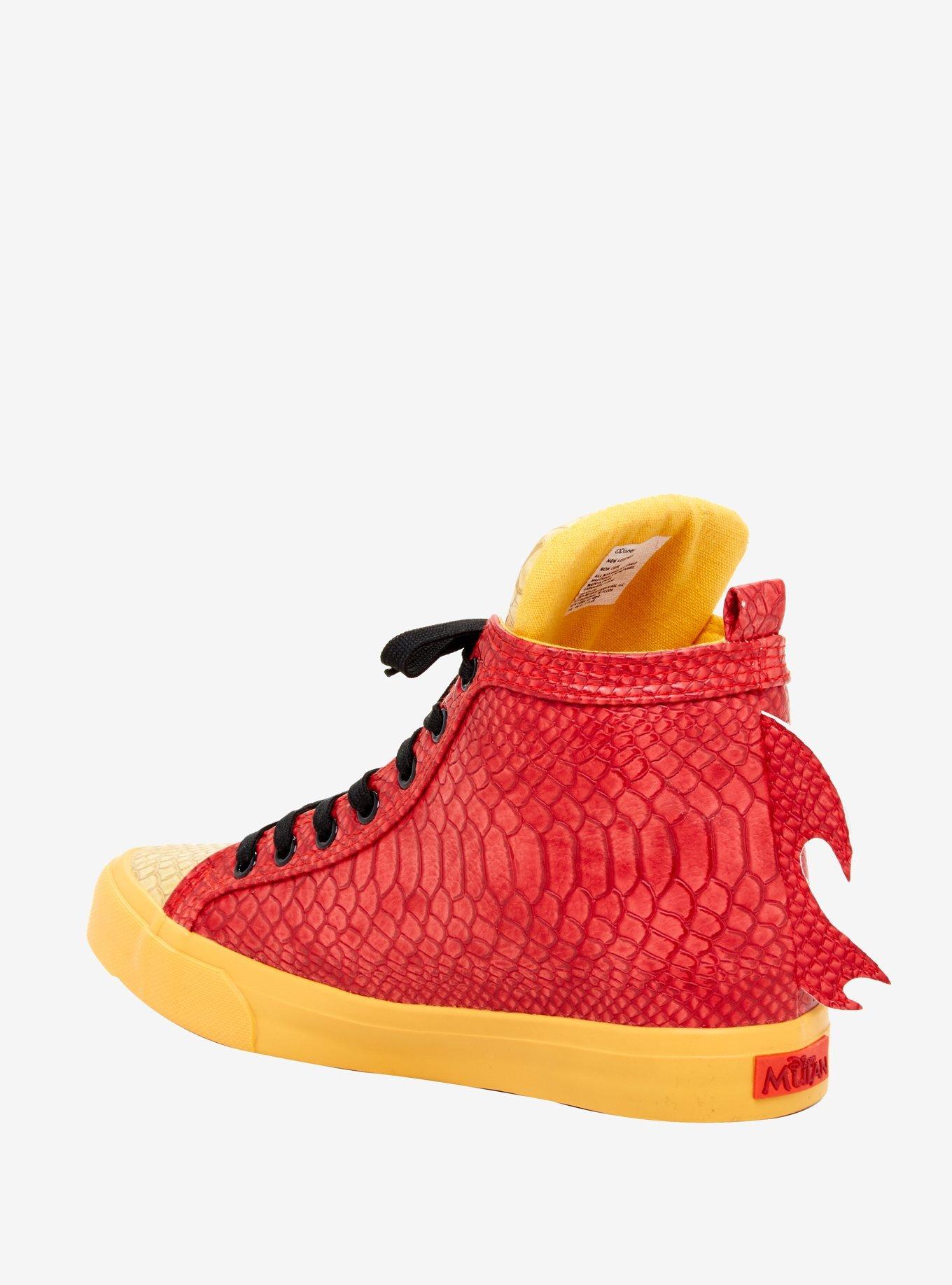 Destination Disney Mulan Mushu Hi-Top Sneakers, , alternate