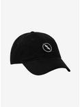 DC Comics The Flash Black Logo Hat, , alternate