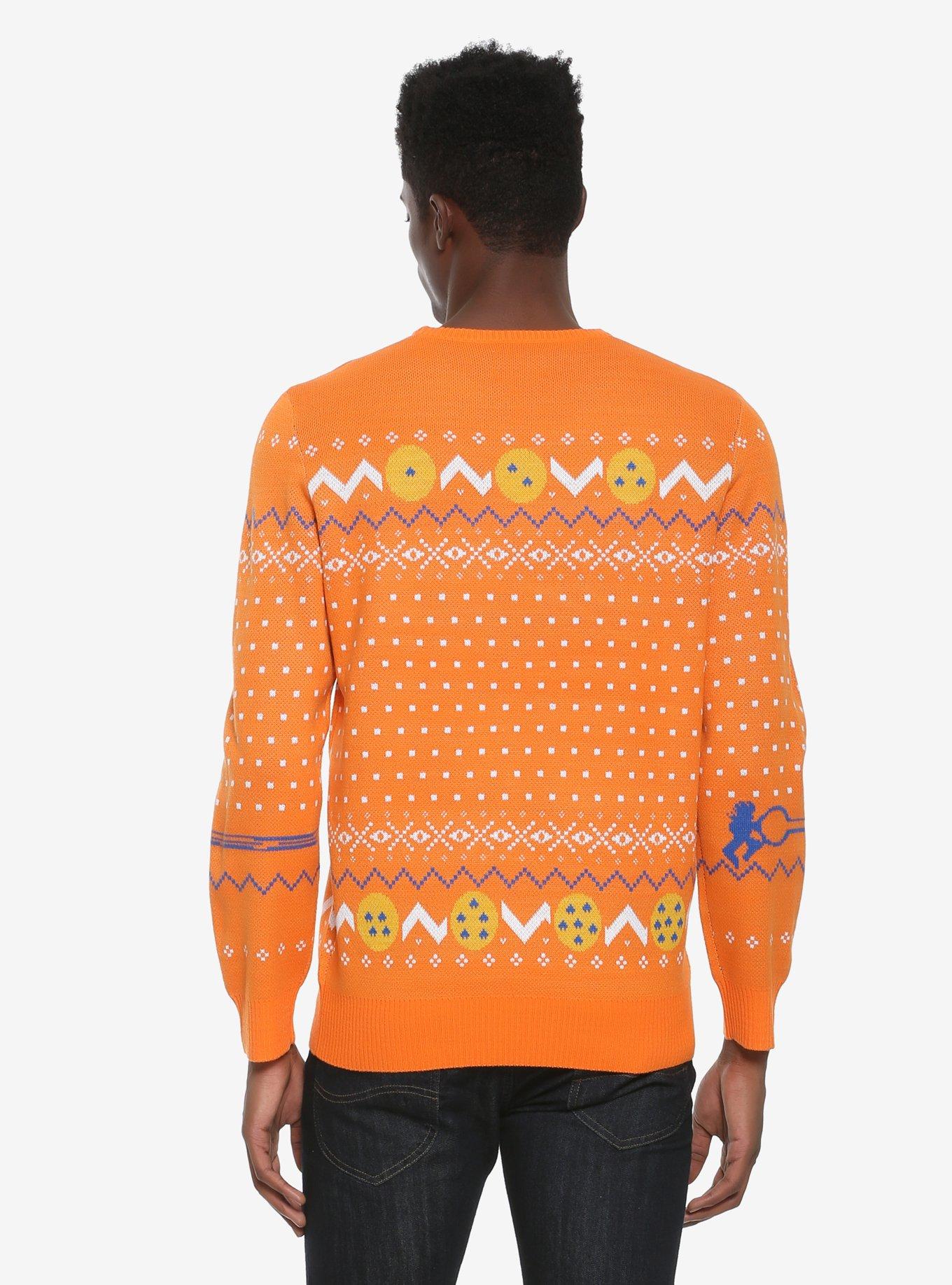 Dragon Ball Z Kamehameha Holiday Sweater - BoxLunch Exclusive, , alternate