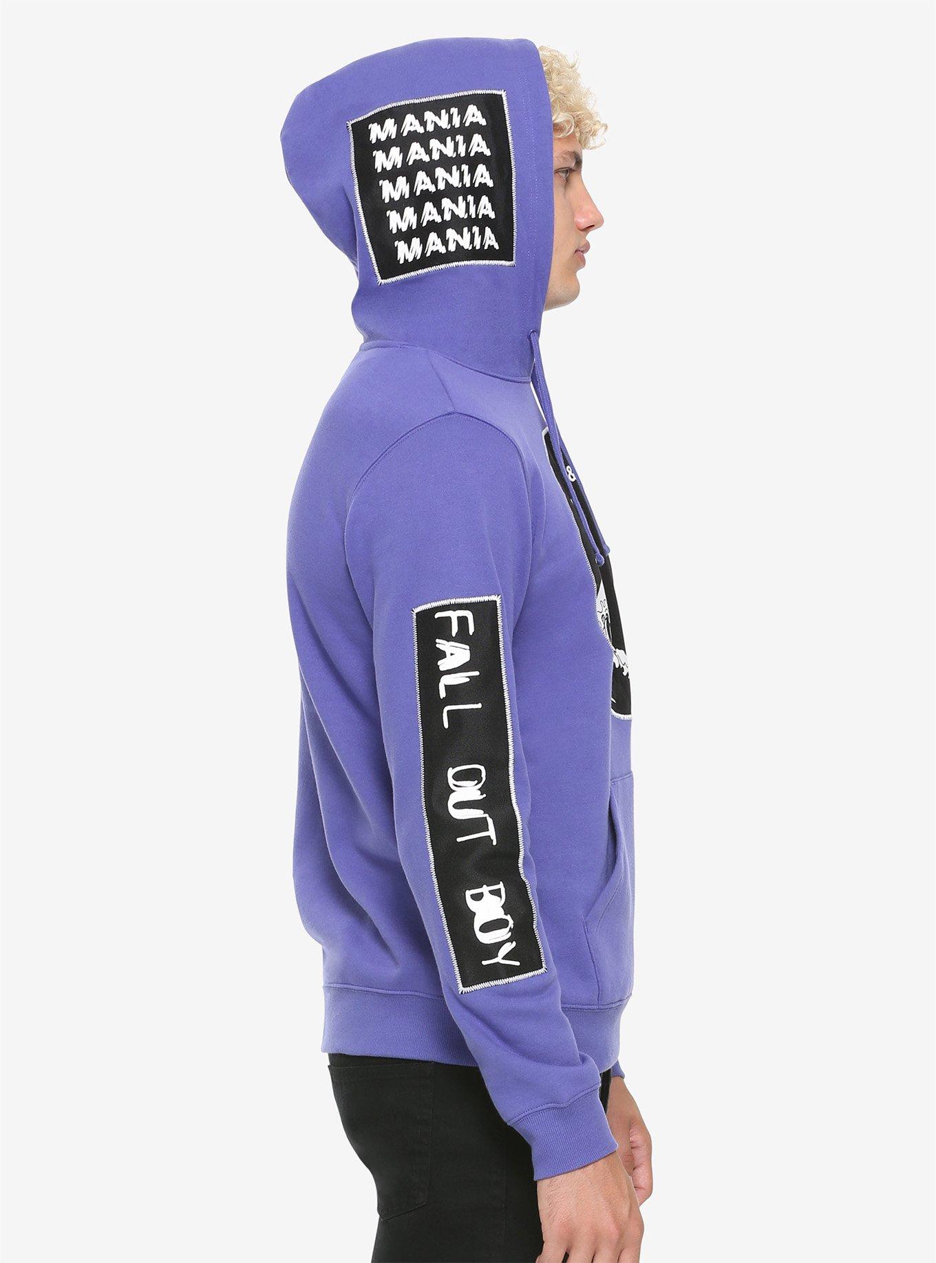 Fall Out Boy Young & Menace Patched Hoodie, , alternate