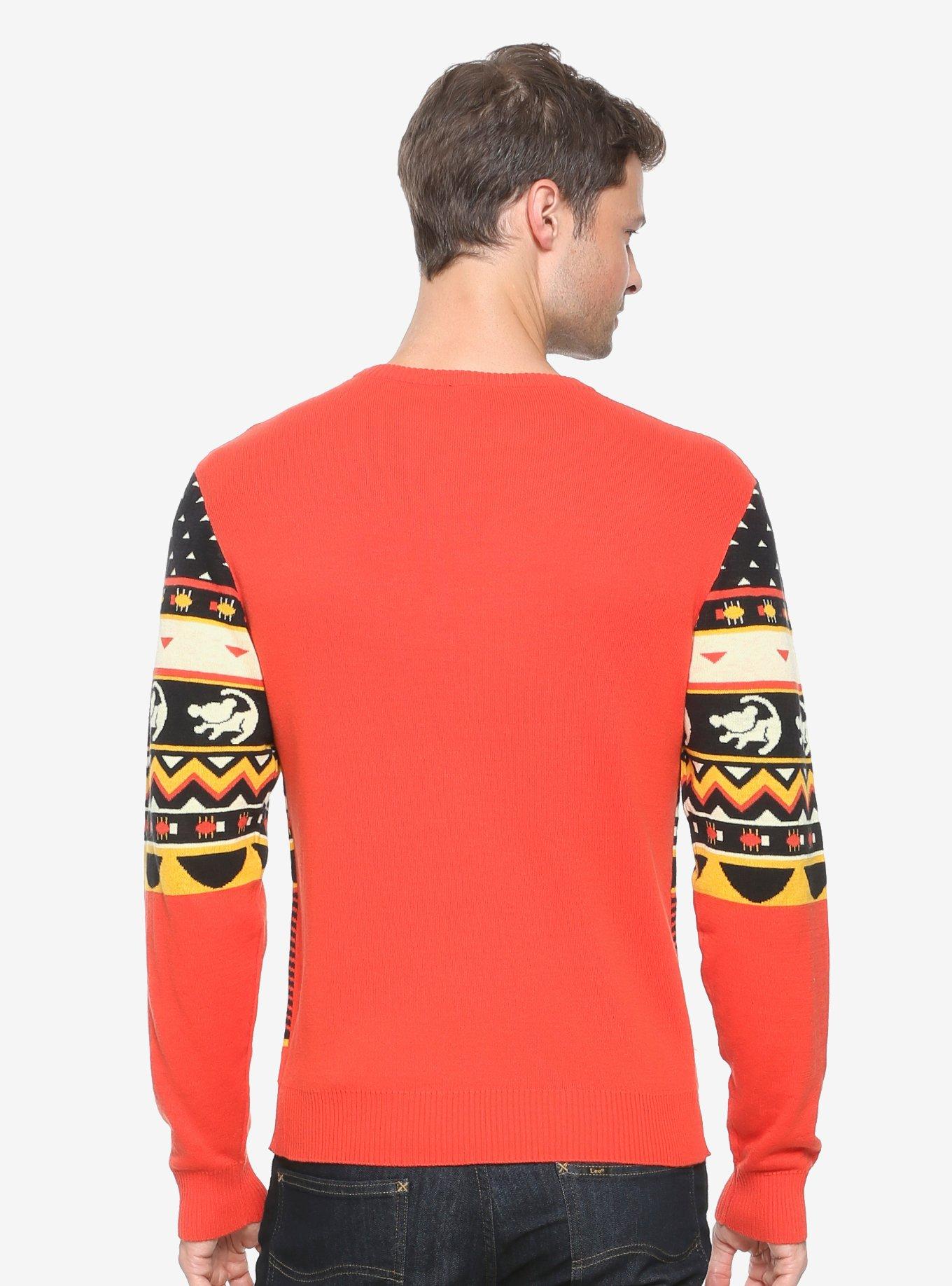 Disney The Lion King Hakuna Matata Holiday Sweater - BoxLunch Exclusive, , alternate