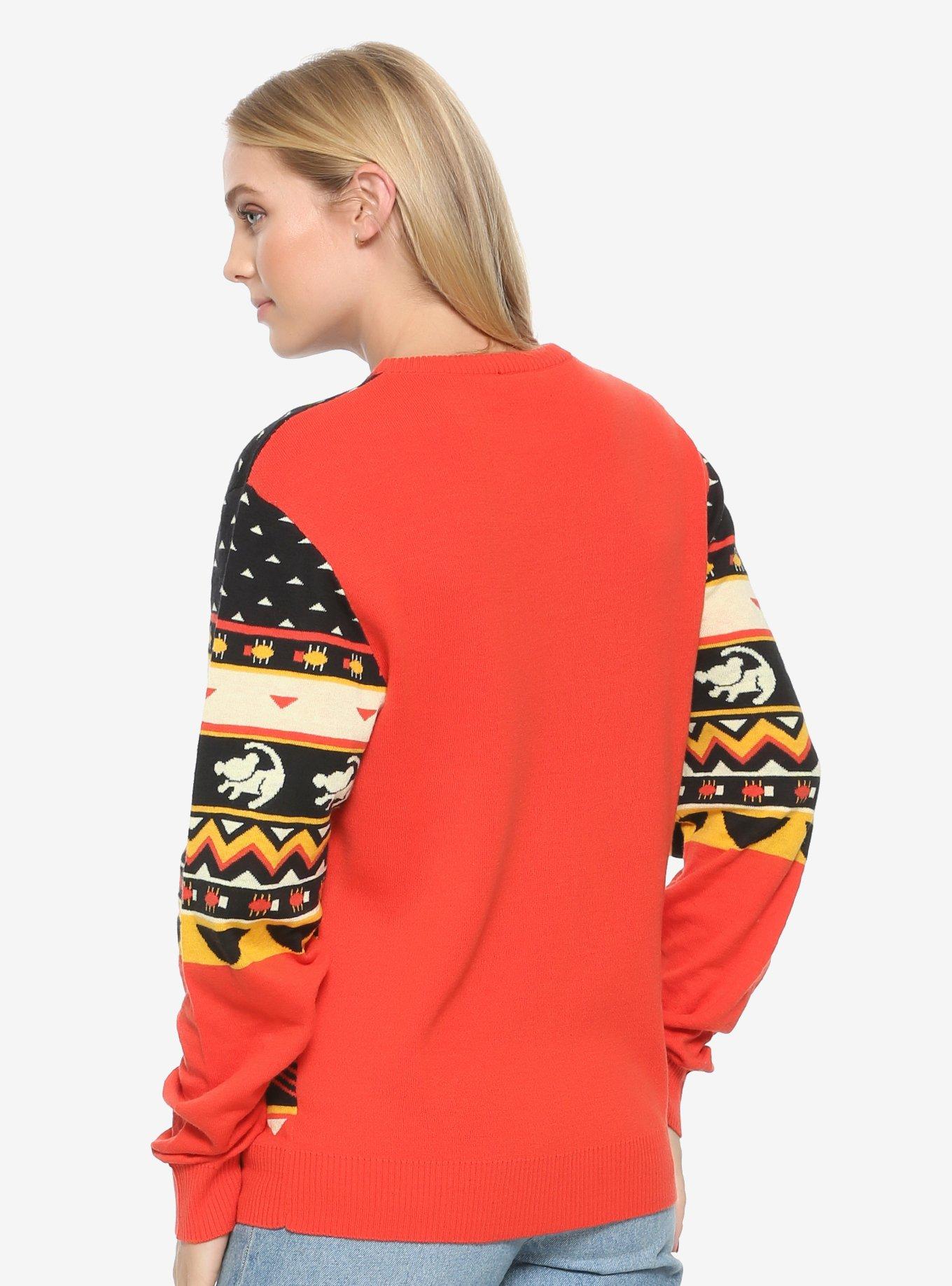 Disney The Lion King Hakuna Matata Holiday Sweater - BoxLunch Exclusive, , alternate