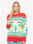 Elf Ninny Muggins Holiday Sweater - BoxLunch Exclusive, , alternate