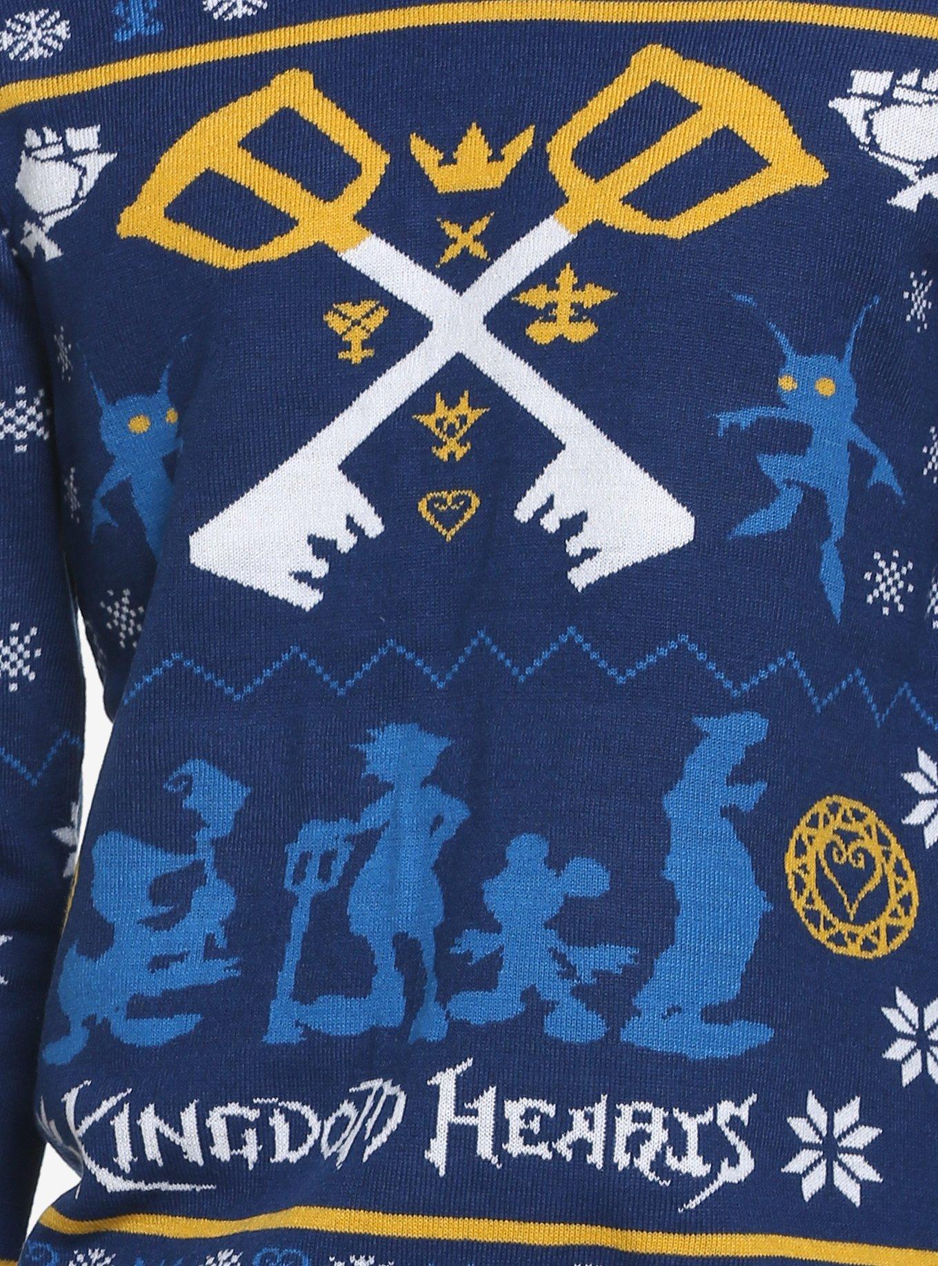 Disney Kingdom Hearts Holiday Sweater - BoxLunch Exclusive, , alternate