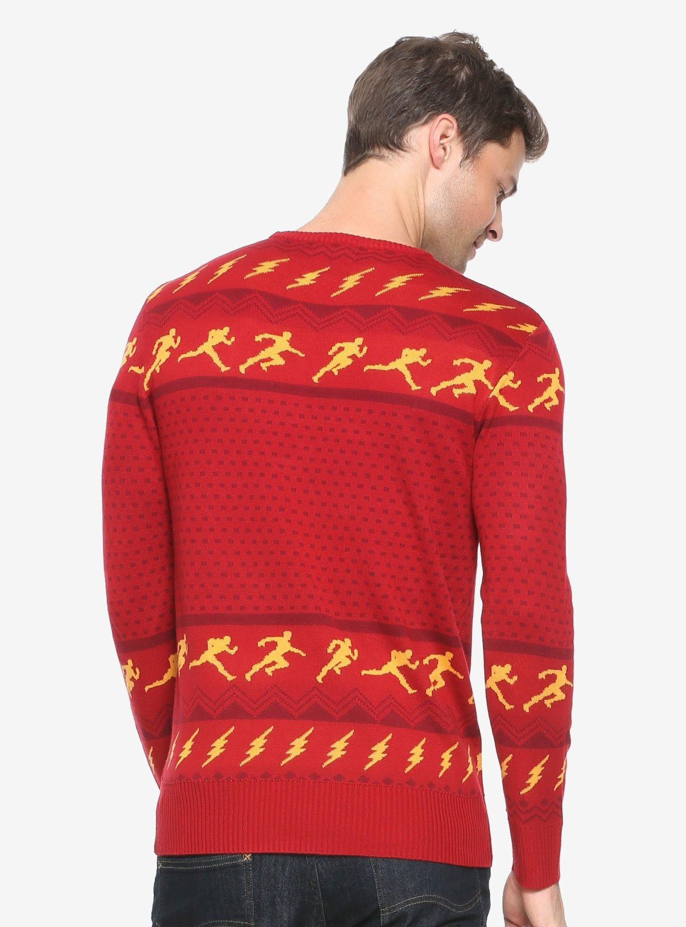 DC Comics The Flash Holiday Sweater, , alternate