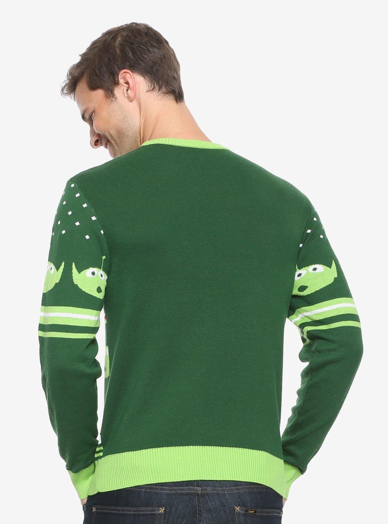 Disney Pixar Toy Story Pizza Planet Holiday Sweater - BoxLunch Exclusive, , alternate