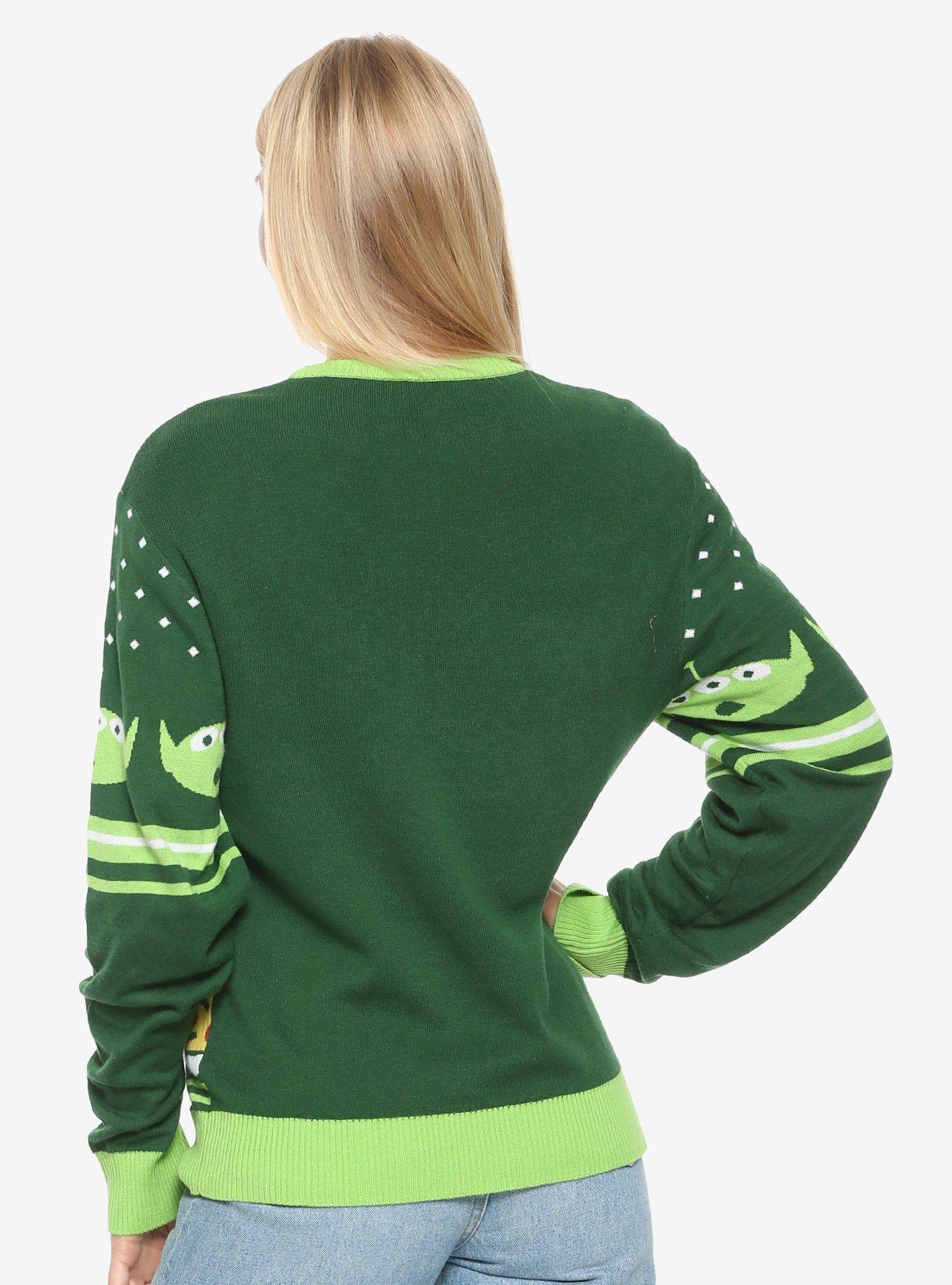 Disney Pixar Toy Story Pizza Planet Holiday Sweater - BoxLunch Exclusive, , alternate