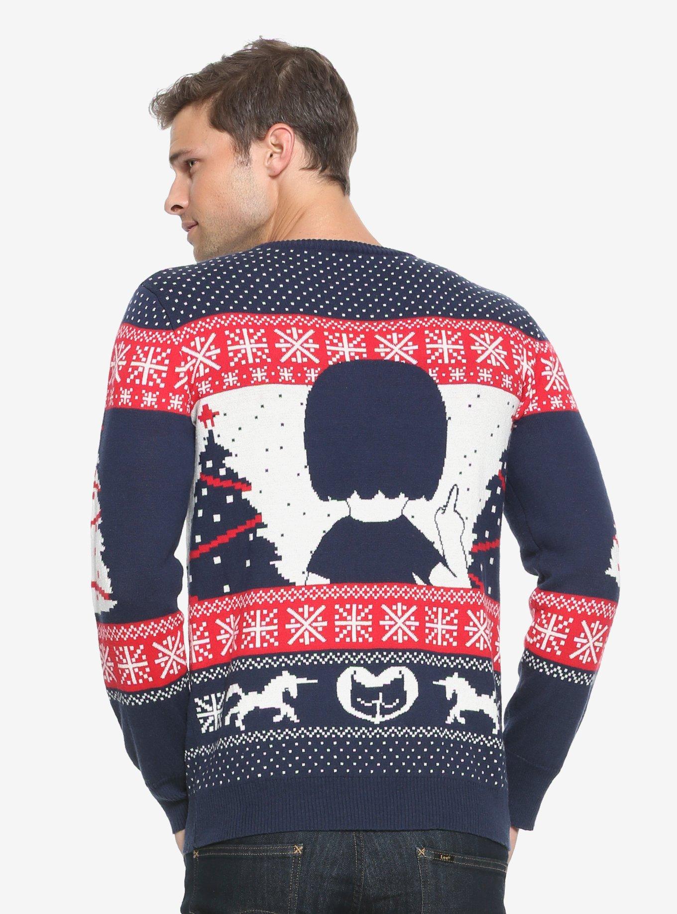 Bob's Burgers Tina Butts Holiday Sweater - BoxLunch Exclusive, , alternate