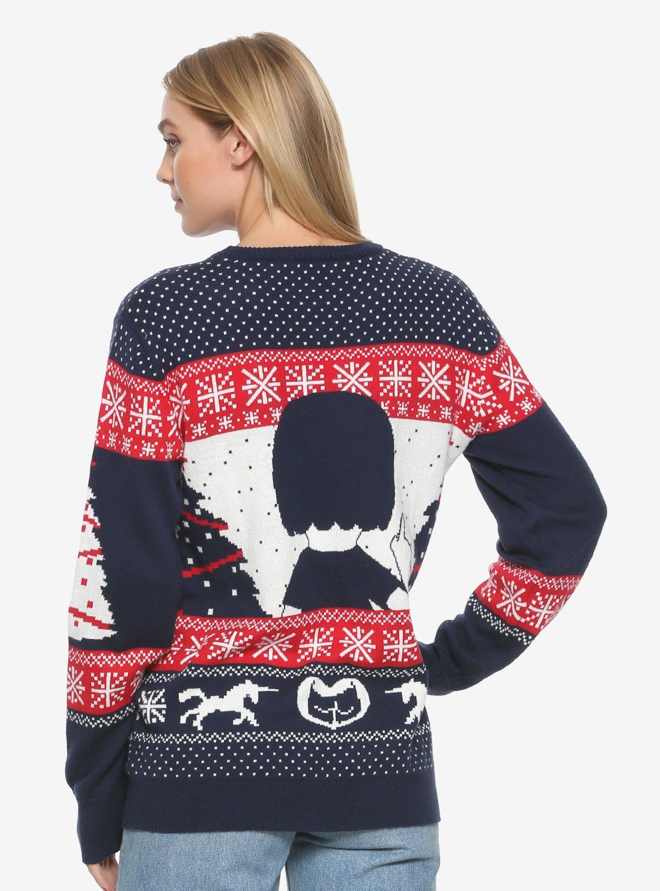 Bob's Burgers Tina Butts Holiday Sweater - BoxLunch Exclusive, , alternate