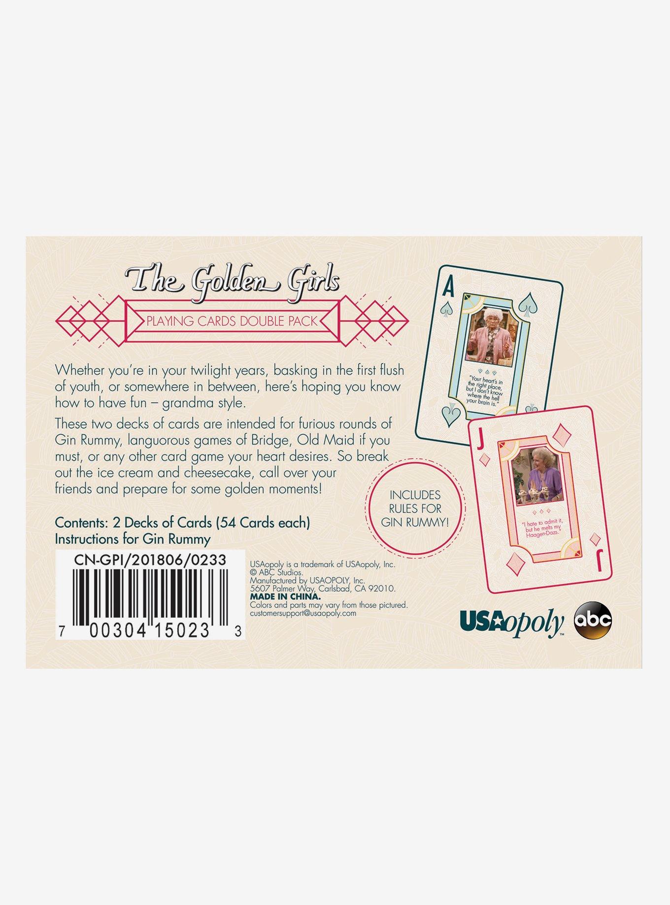 Golden Girls Playing Cards Set, , alternate