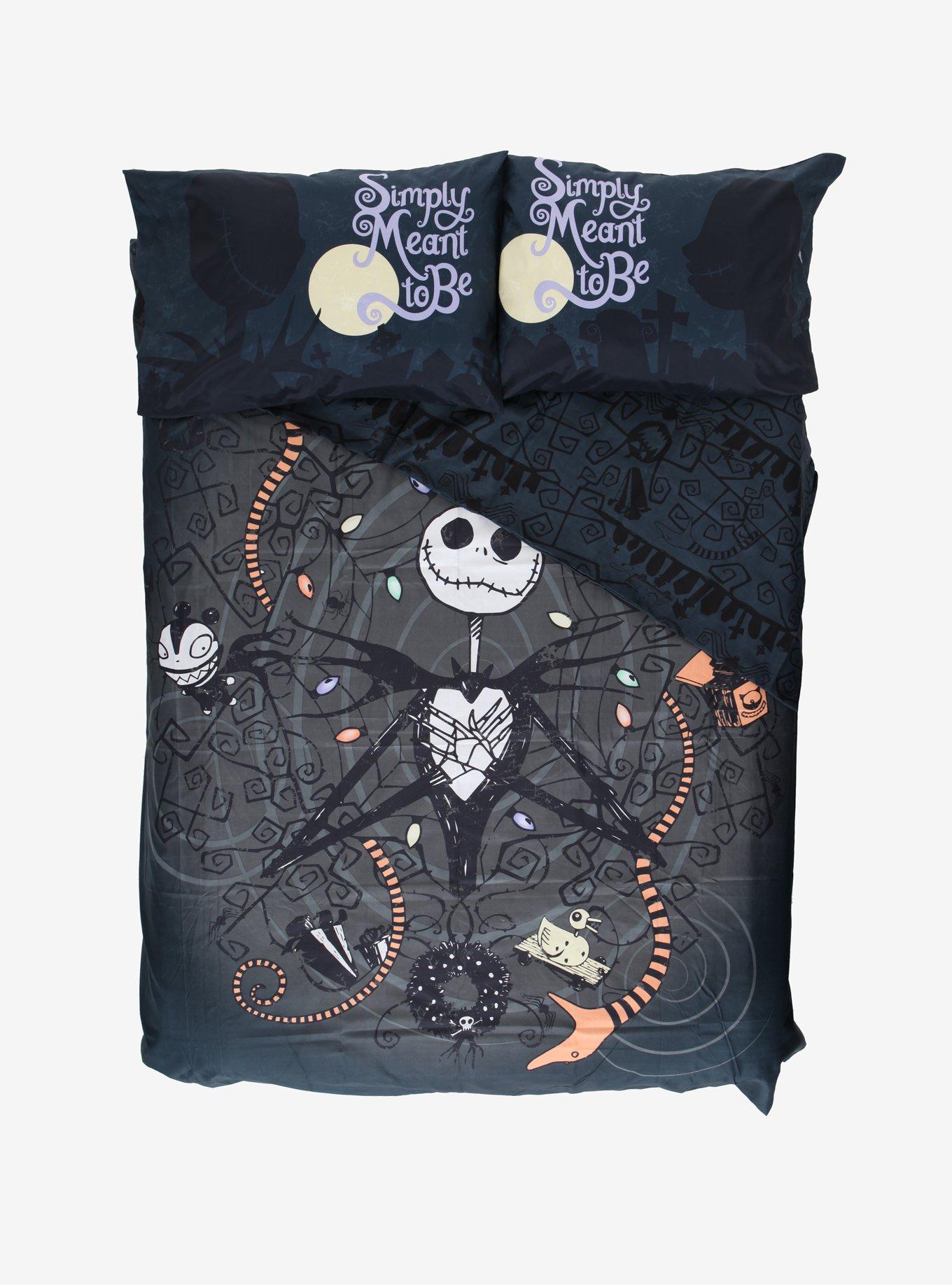 The Nightmare Before Christmas Jack Skellington Snakes Full/Queen Duvet Cover, , alternate