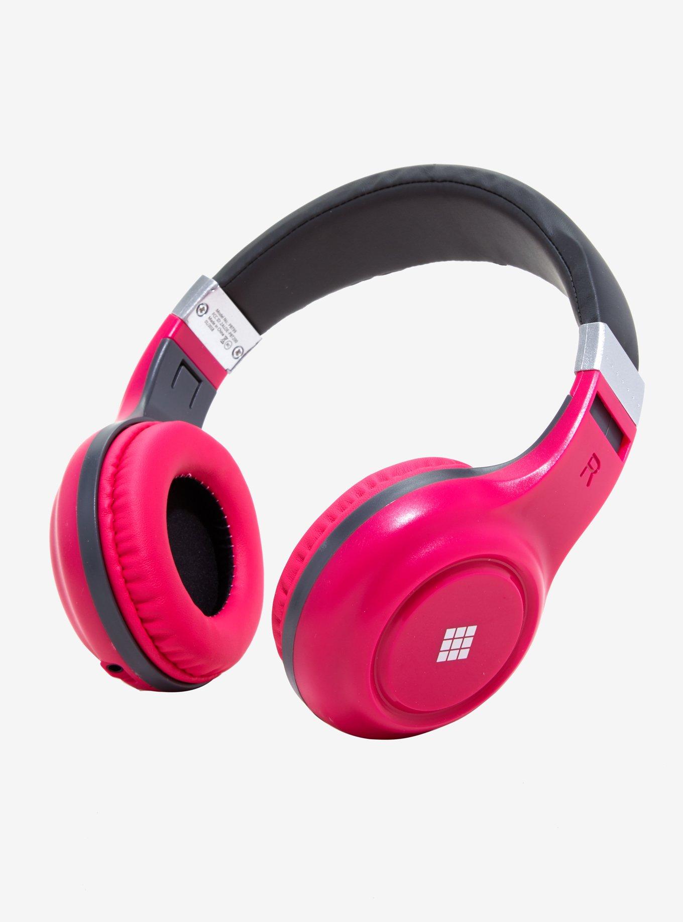 Polaroid Pink Bluetooth Headphones, , alternate