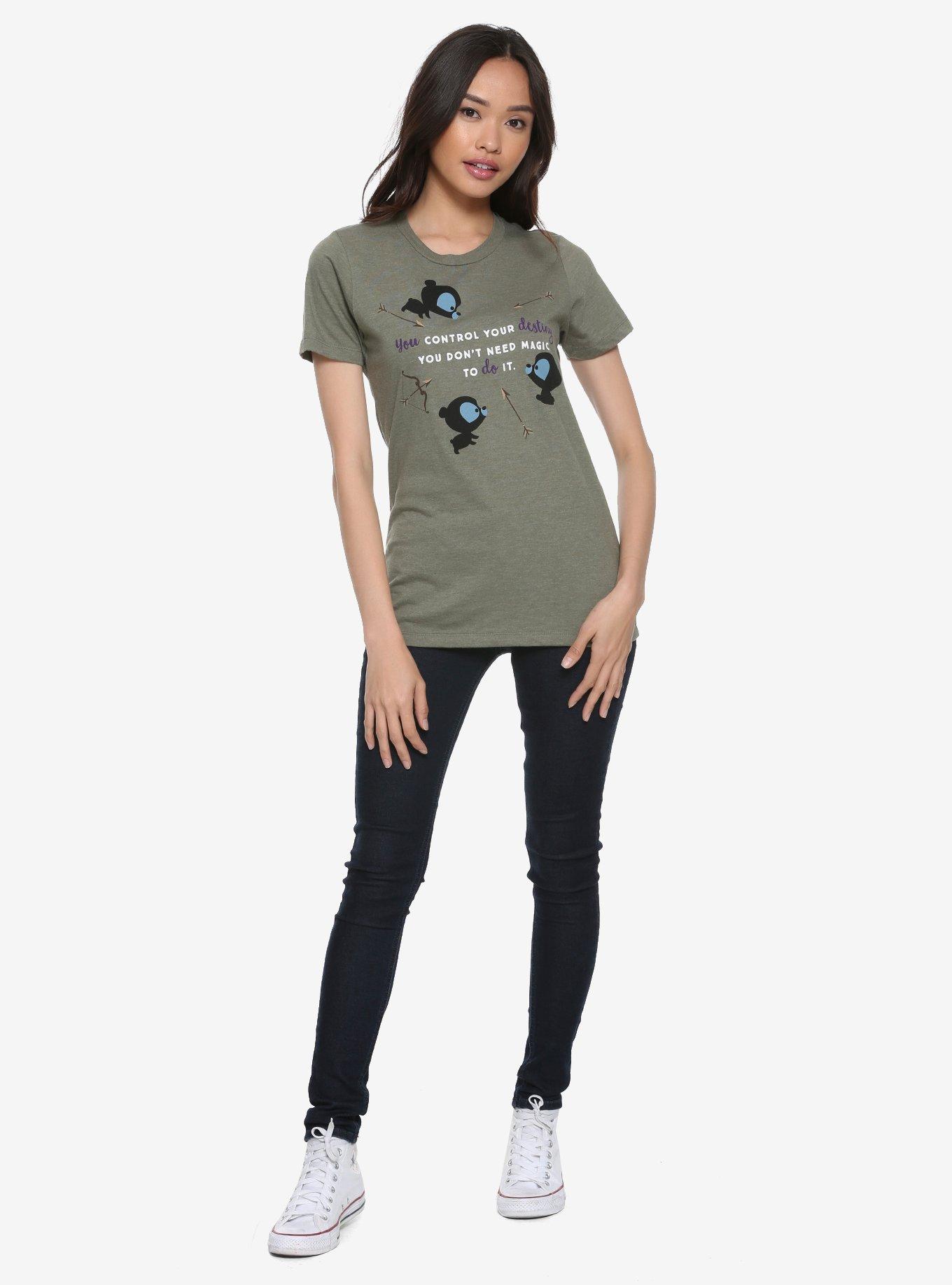 Her Universe Disney Pixar Brave Bears Book Art Girls T-Shirt, , alternate