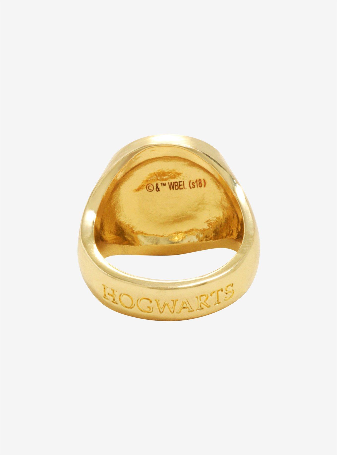 Harry Potter Hogwarts Alumni Signet Ring - BoxLunch Exclusive, , alternate