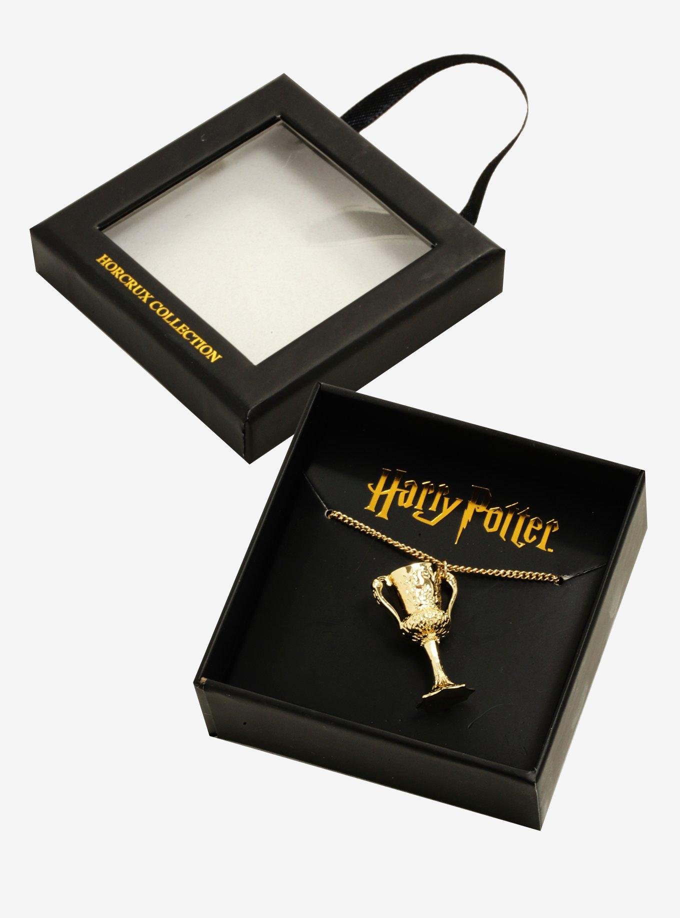 Harry Potter Helga Hufflepuff's Cup Horcrux Necklace - BoxLunch Exclusive, , alternate