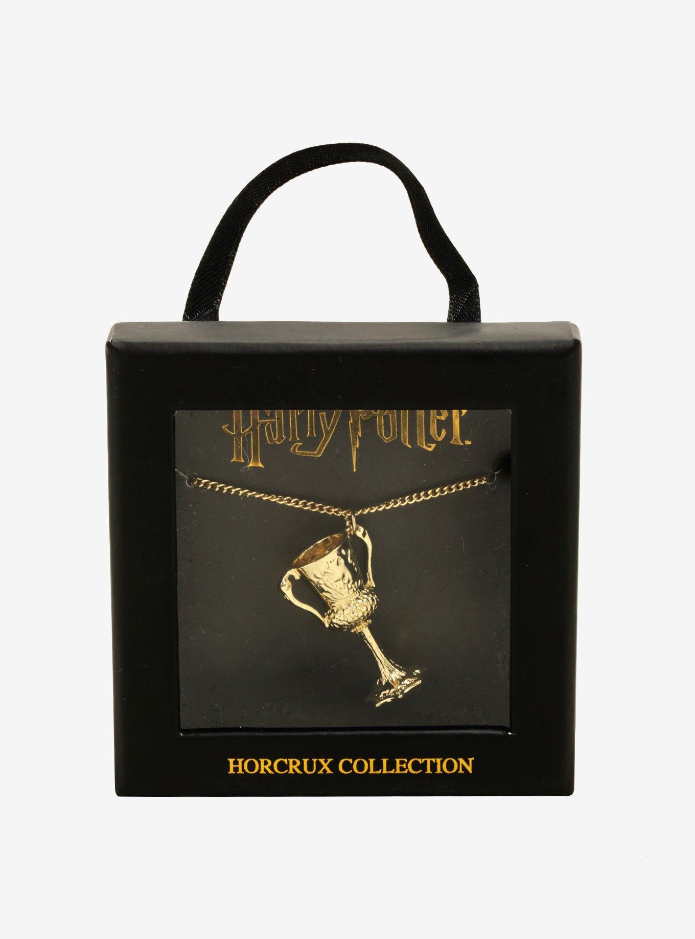 Harry Potter Helga Hufflepuff's Cup Horcrux Necklace - BoxLunch Exclusive, , alternate