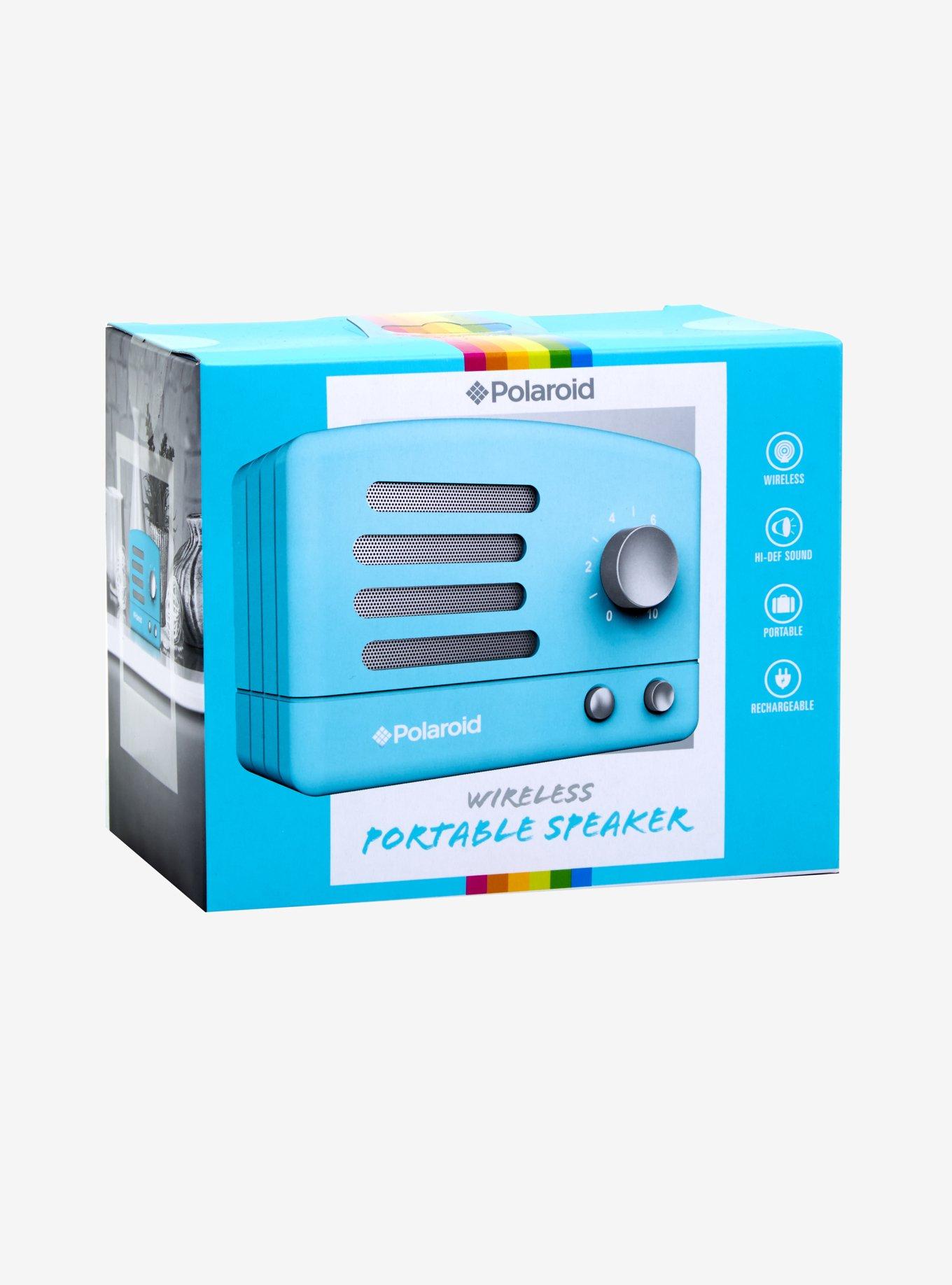Polaroid Blue Wireless Portable Speaker, , alternate