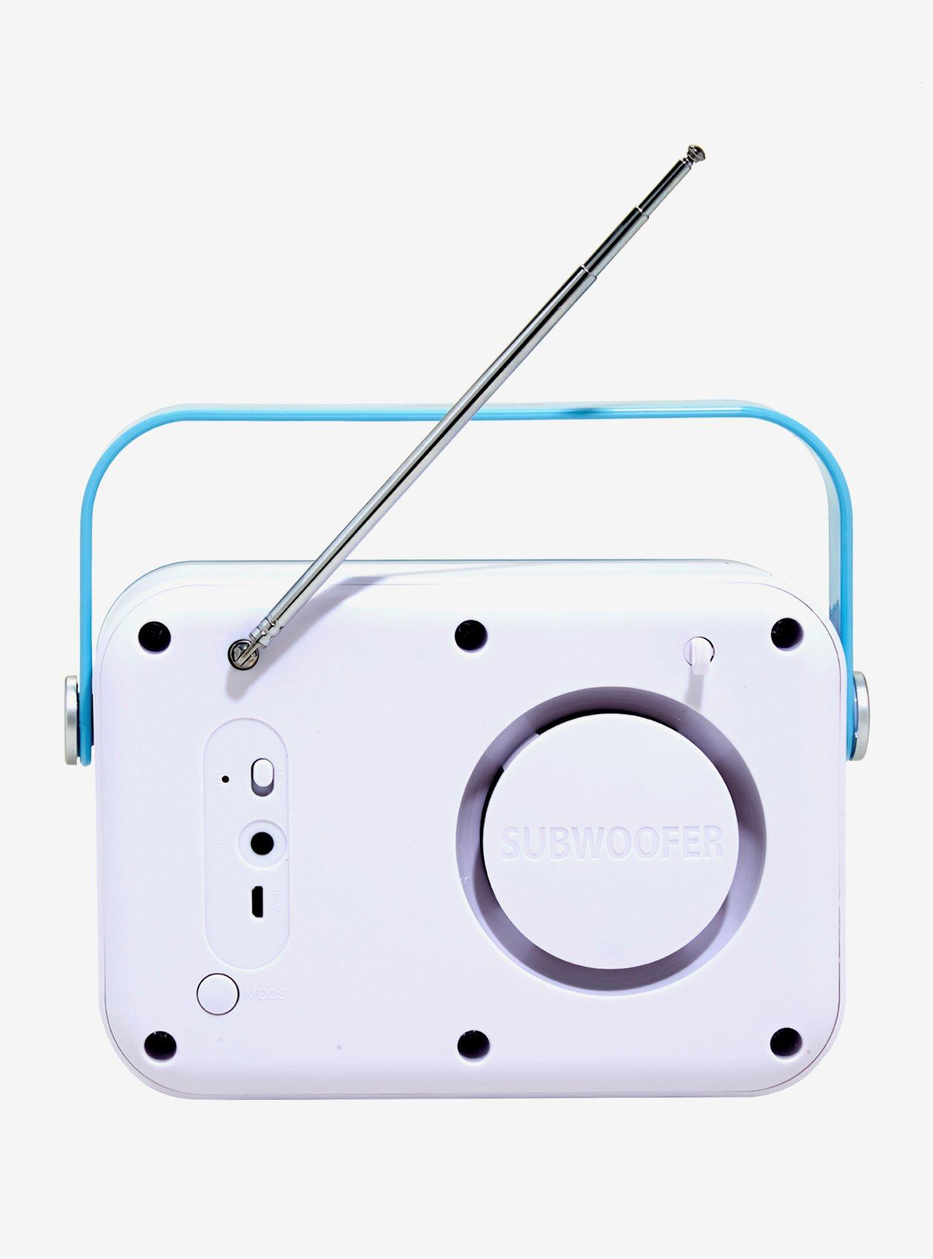 Polaroid Blue Retro Wireless Bluetooth Speaker, , alternate