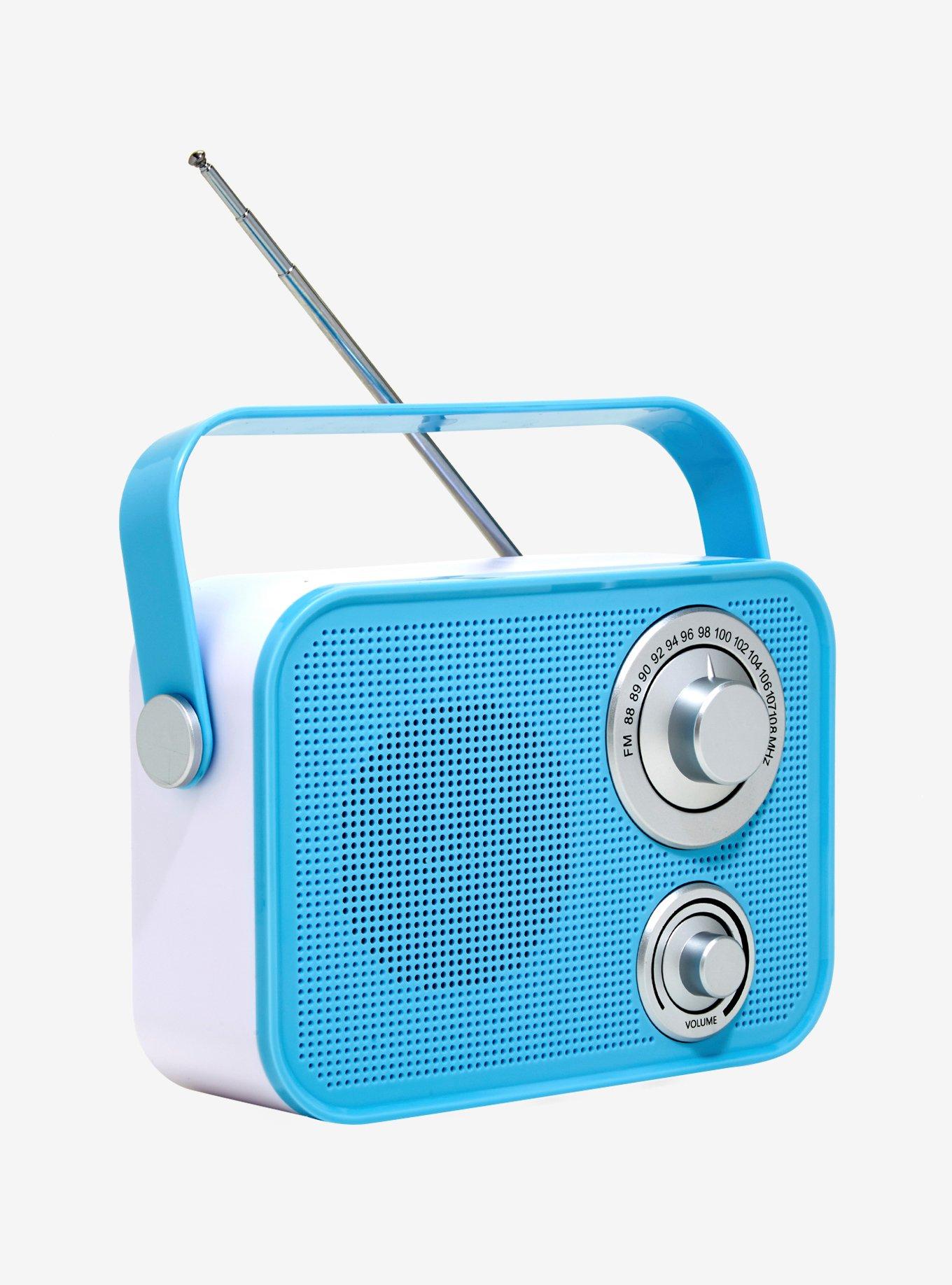 Polaroid Blue Retro Wireless Bluetooth Speaker, , alternate