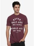 Parks And Recreation Ron Swanson Quote T-Shirt, , alternate