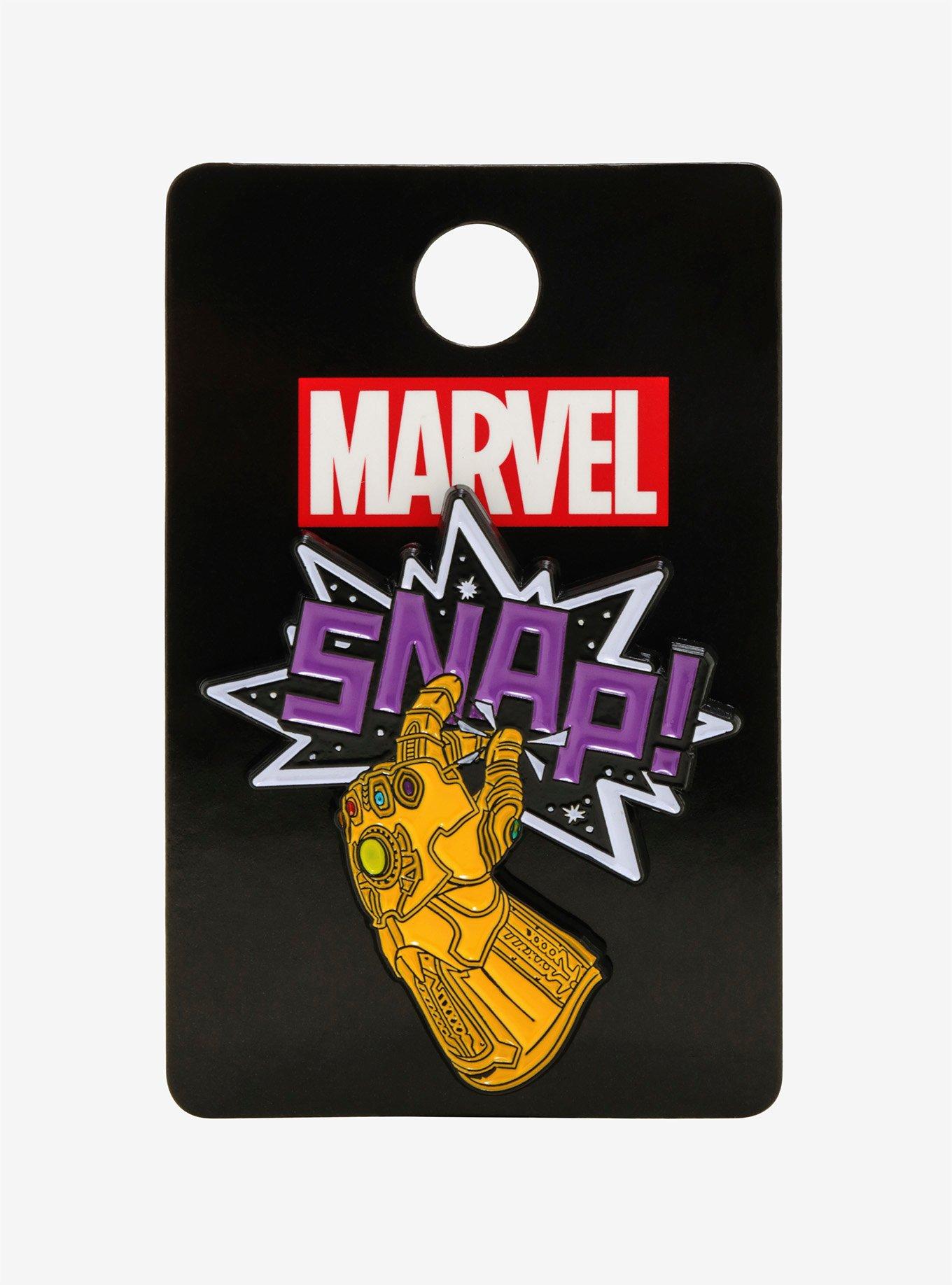 Marvel Avengers: Infinity War Infinity Gauntlet Snap Enamel Pin, , alternate