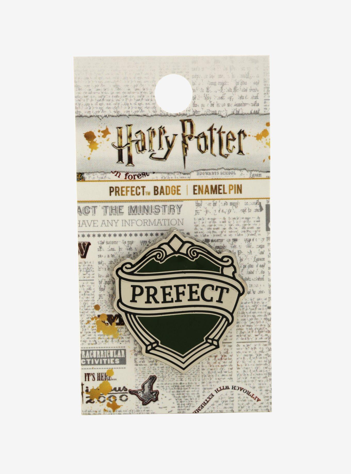 Harry Potter Slytherin Prefect Enamel Pin - BoxLunch Exclusive, , alternate