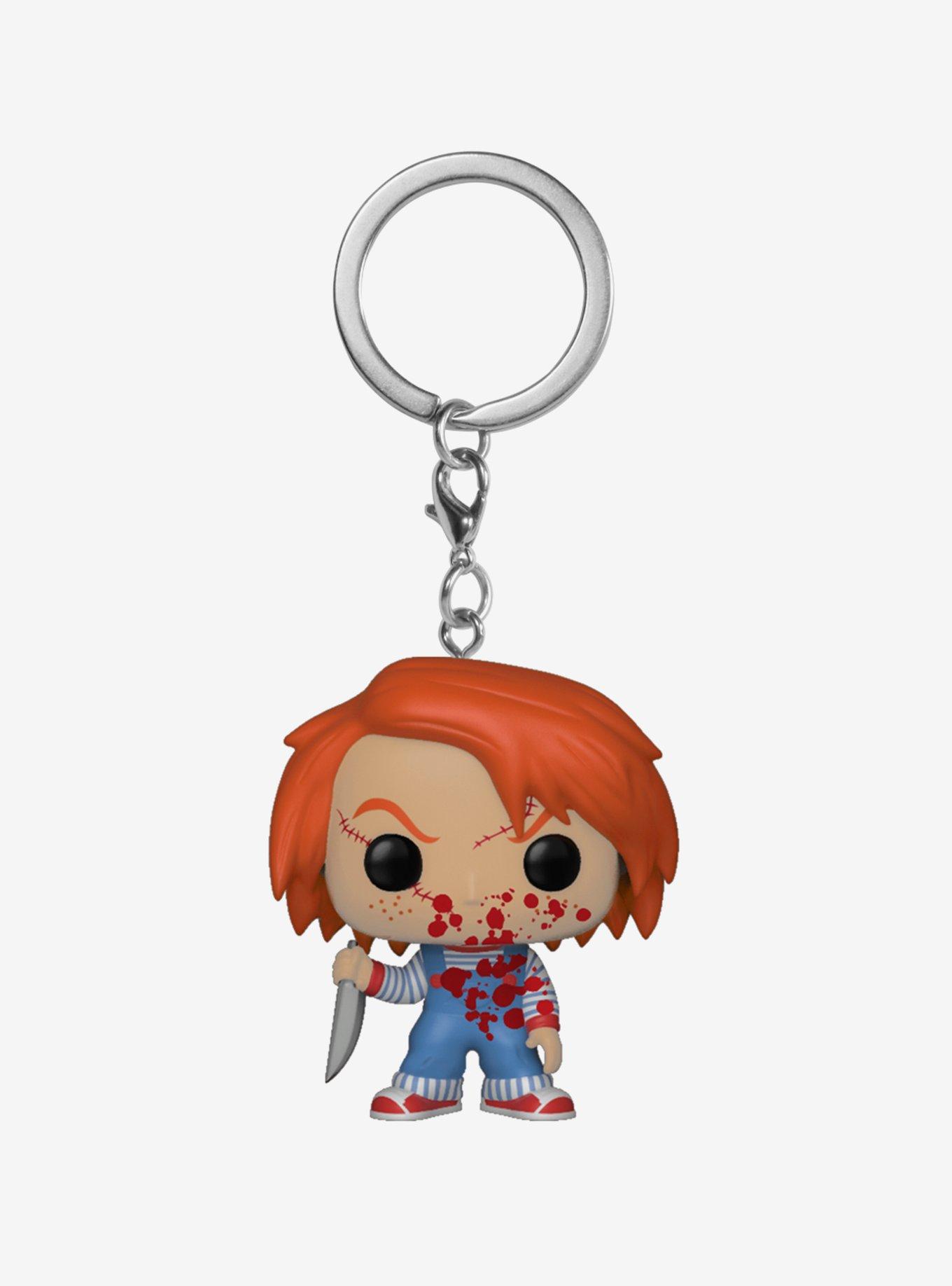 Funko Child's Play 2 Pocket Pop! Chucky Key Chain Hot Topic Exclusive, , alternate