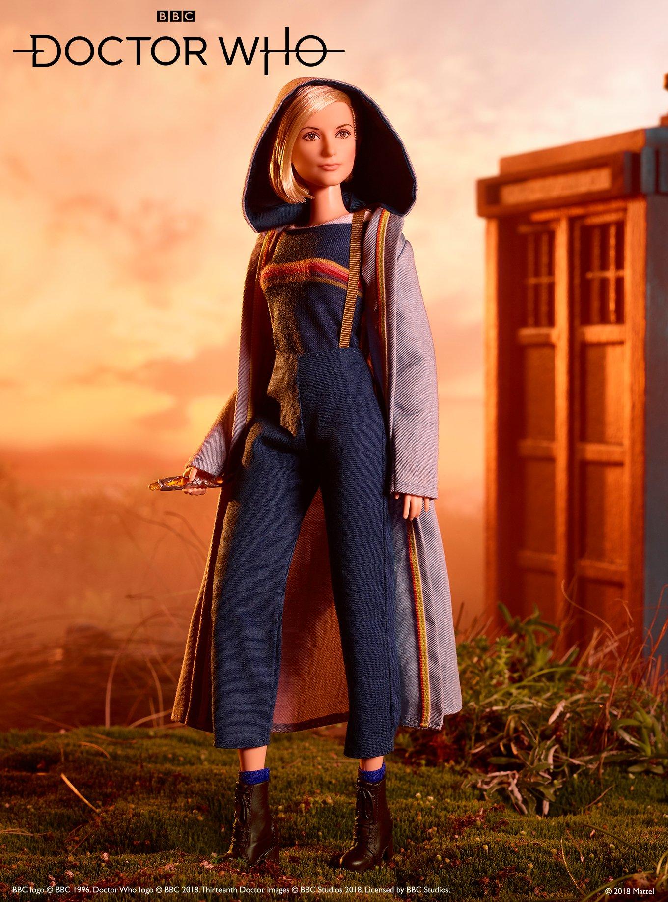 Barbie® Doctor Who Thirteenth Doctor With Sonic Screwdriver Collector Doll, , alternate