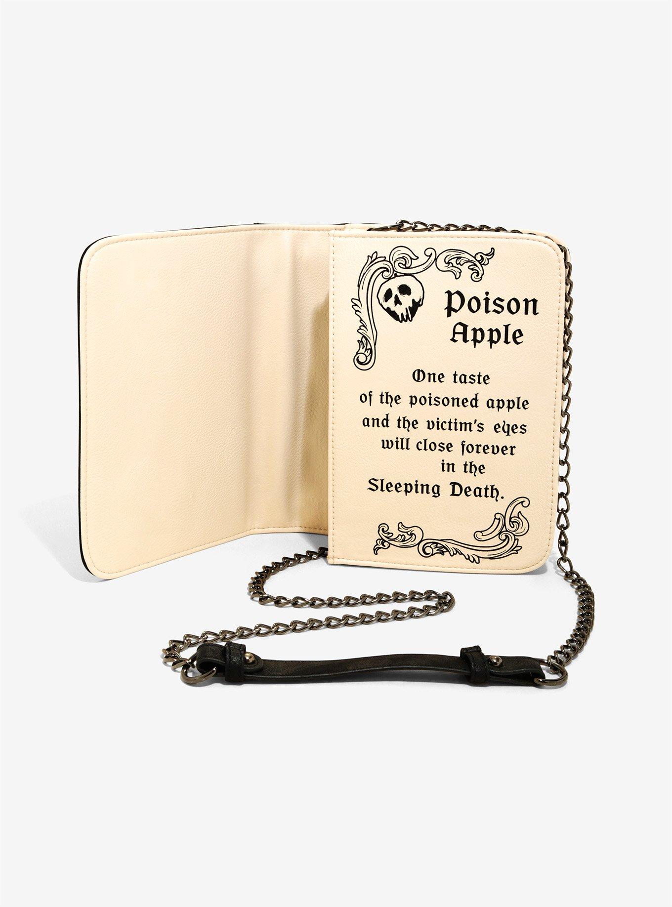 Disney Snow White And The Seven Dwarfs Evil Queen Spell Book Purse, , alternate